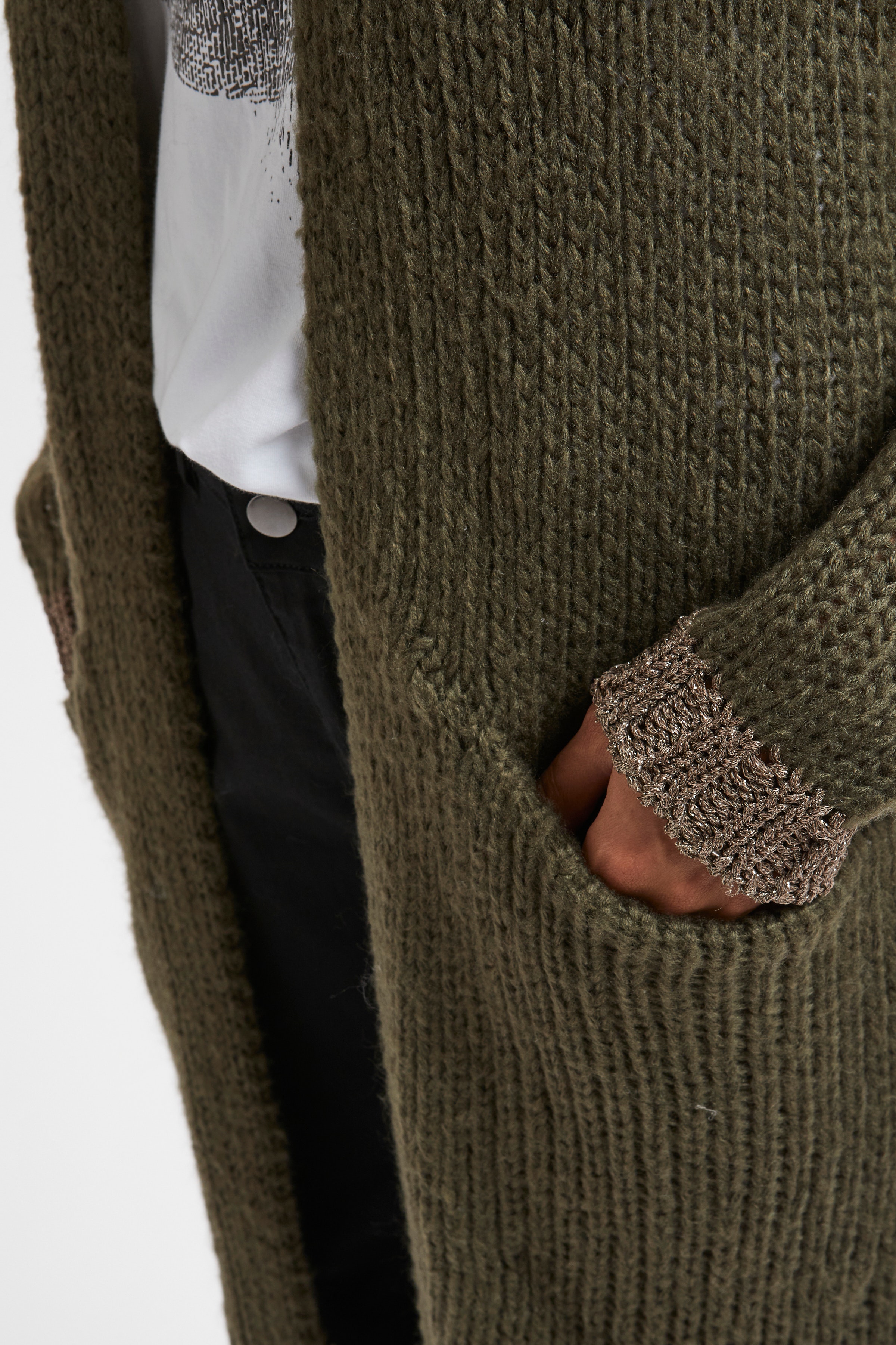 KAmerla Long Stickad cardigan LOOKBOOK DETAIL 10551818-101754