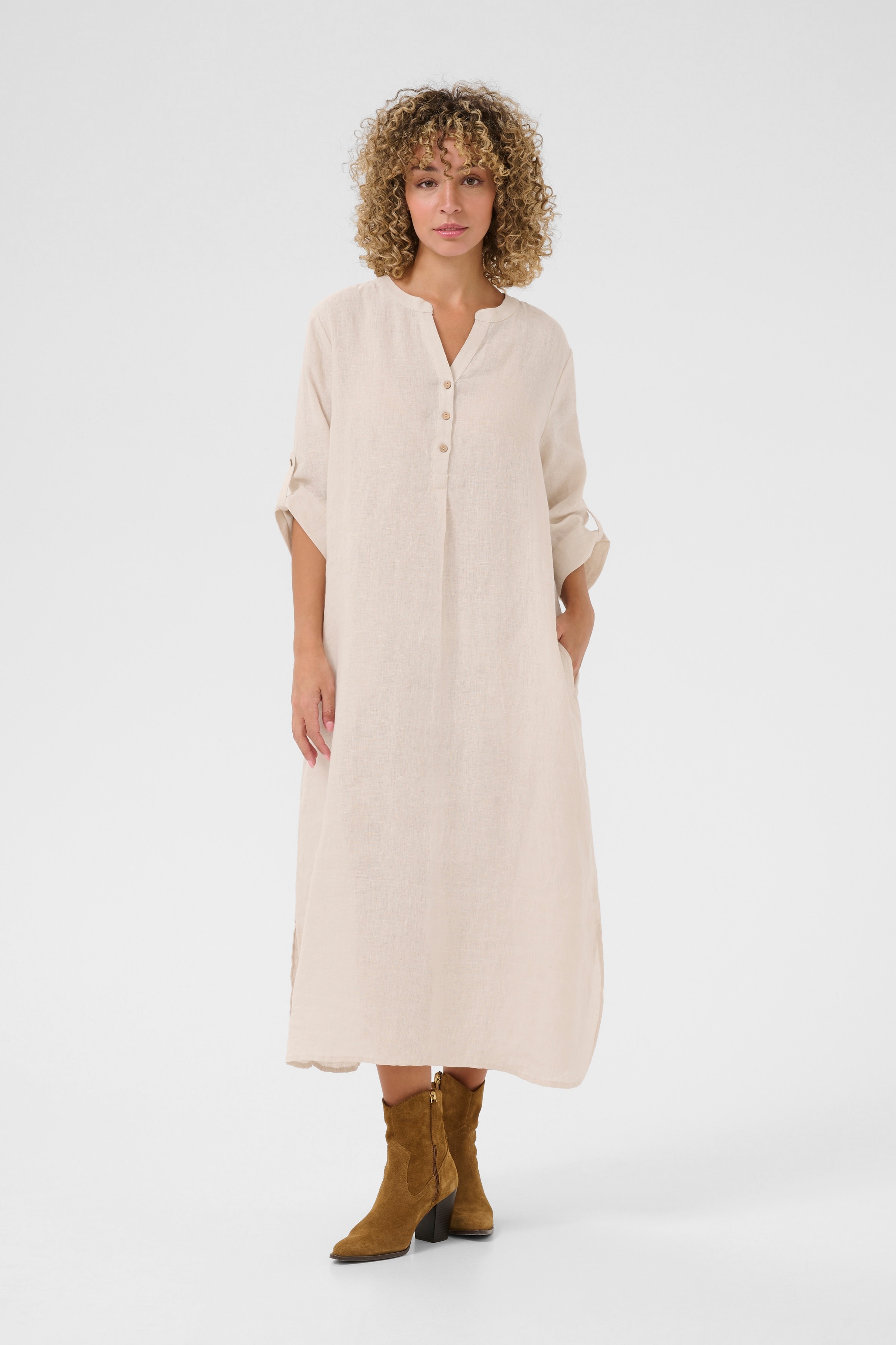 CRBellis Linen dress LOOKBOOK FRONT 10611577-104537