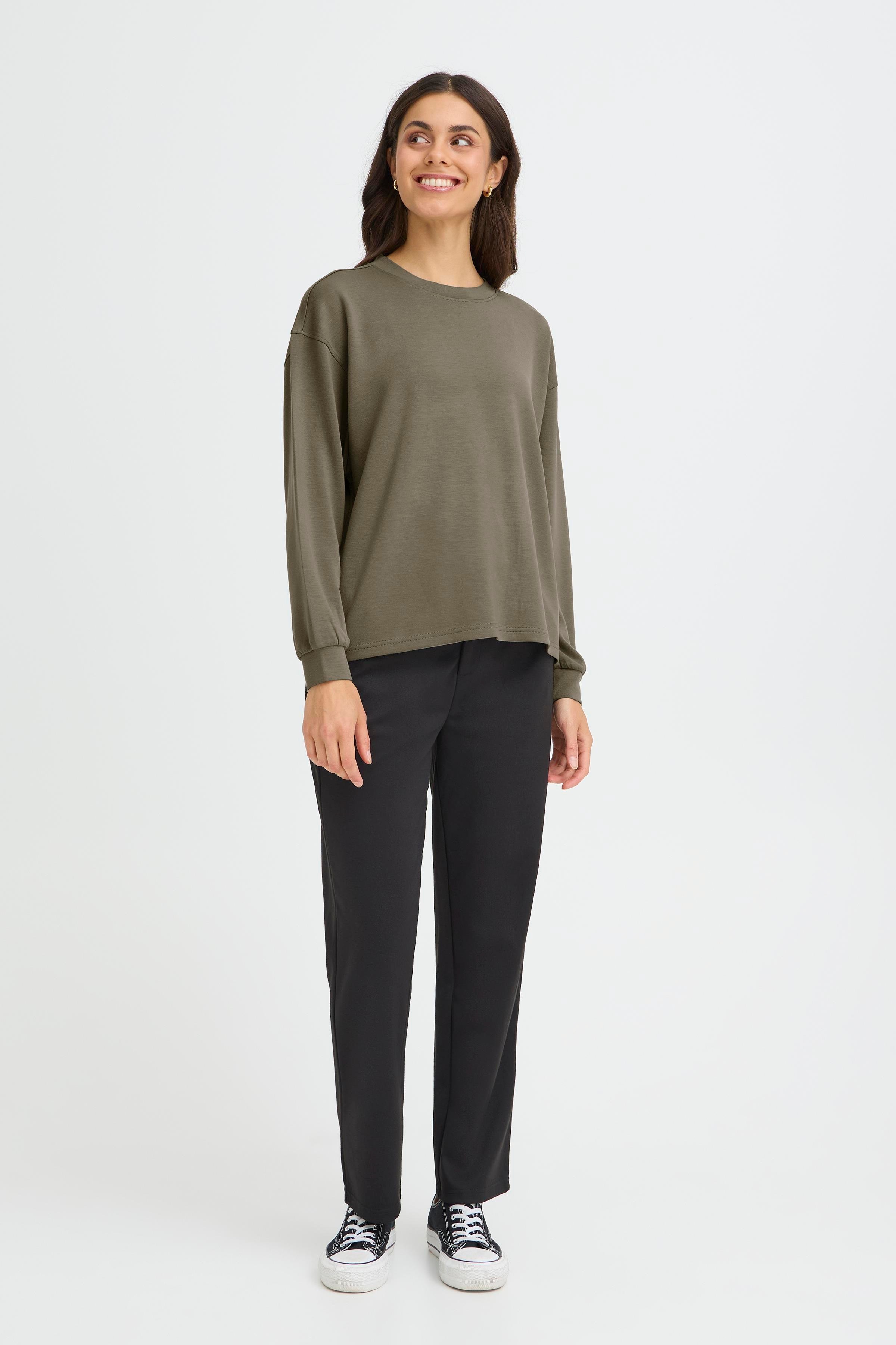 FRAURORA PU 7 Sweatshirt LOOKBOOK FRONT 20615558-180516