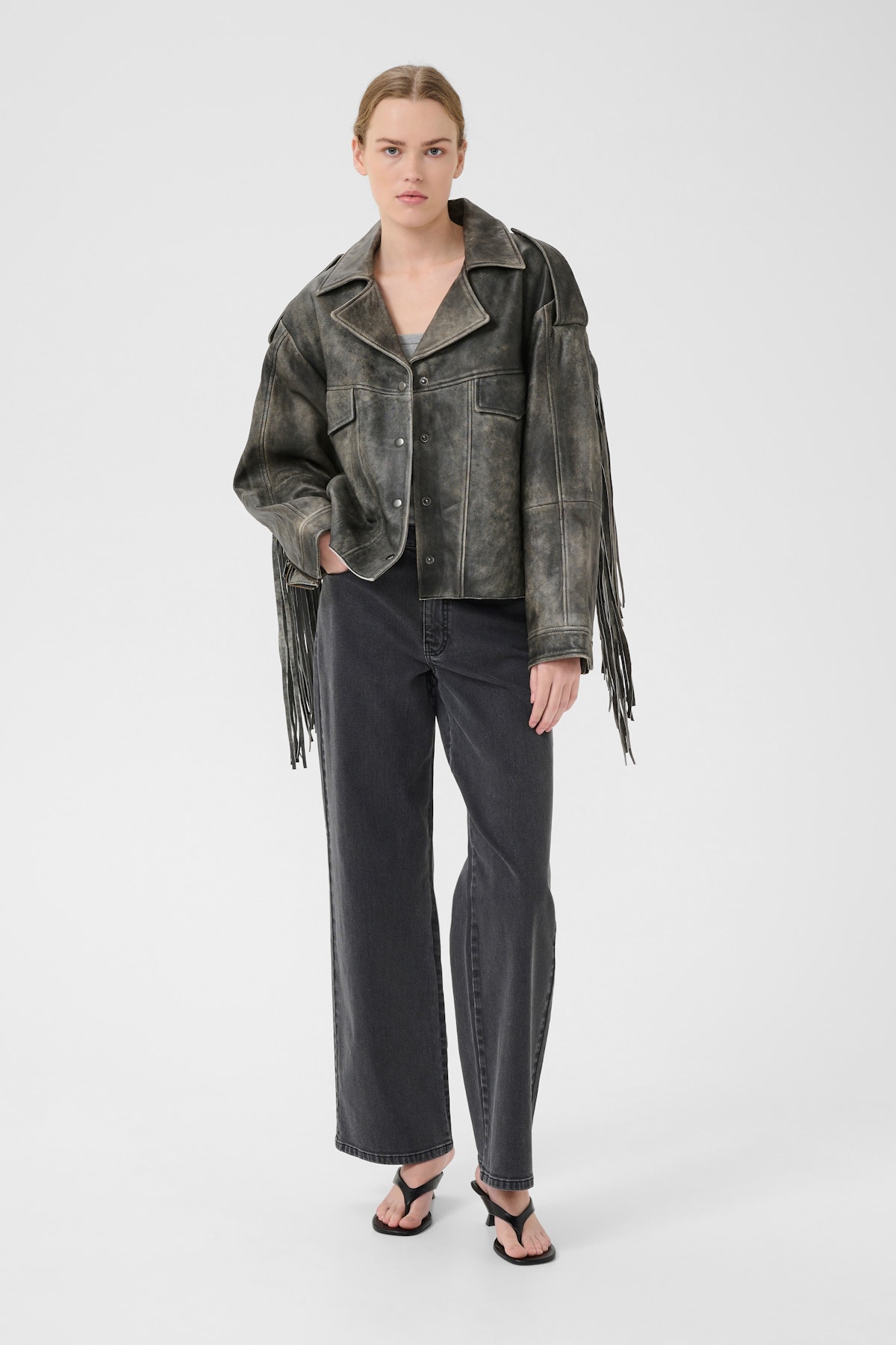 ジャケット・アウター 543jpt19JUHA Soft Lamb Leather Jacket 3915_00dd7c45-5b60-493a-89f3-
