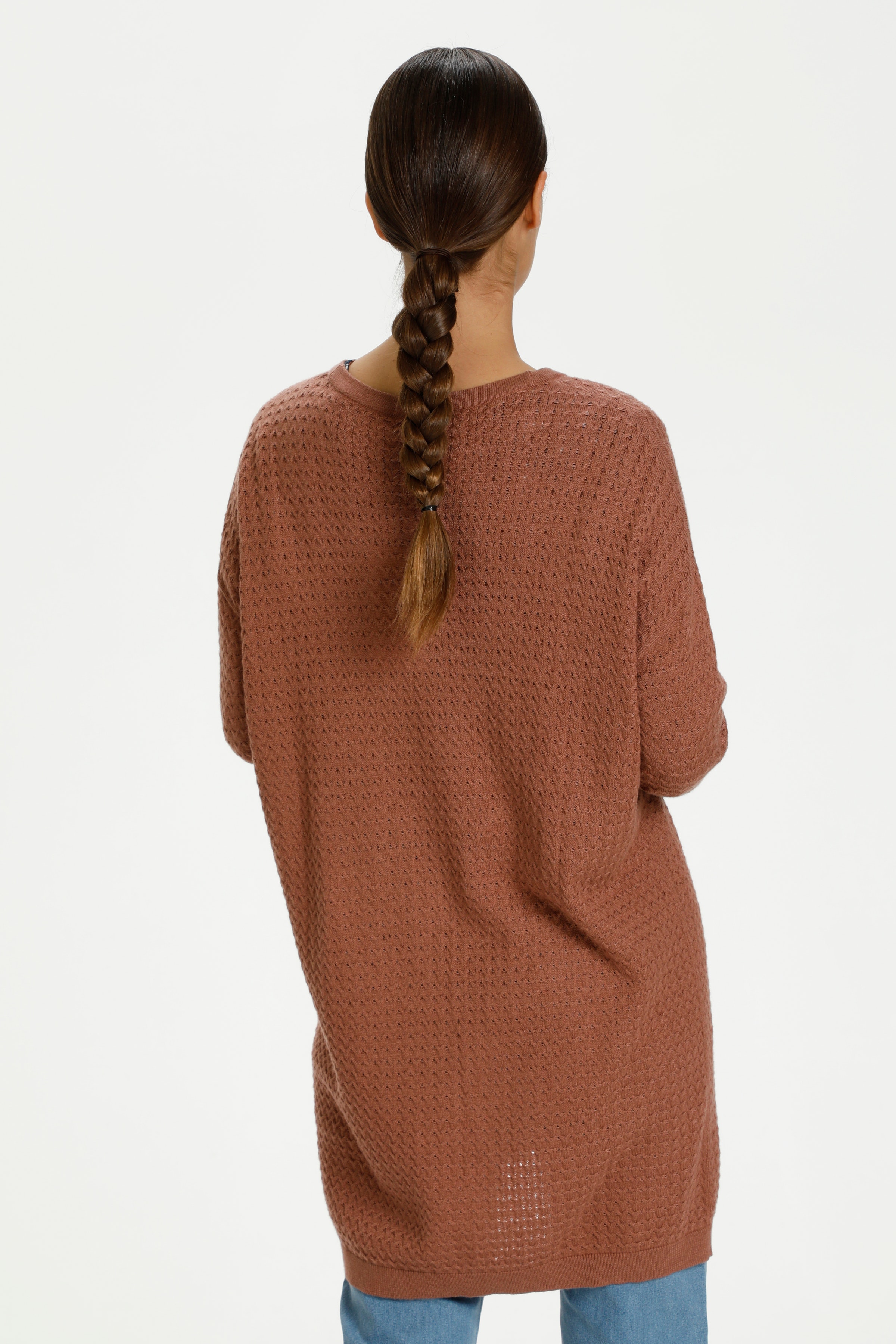 KAhella Stickad cardigan LOOKBOOK BACK 10505653-181235