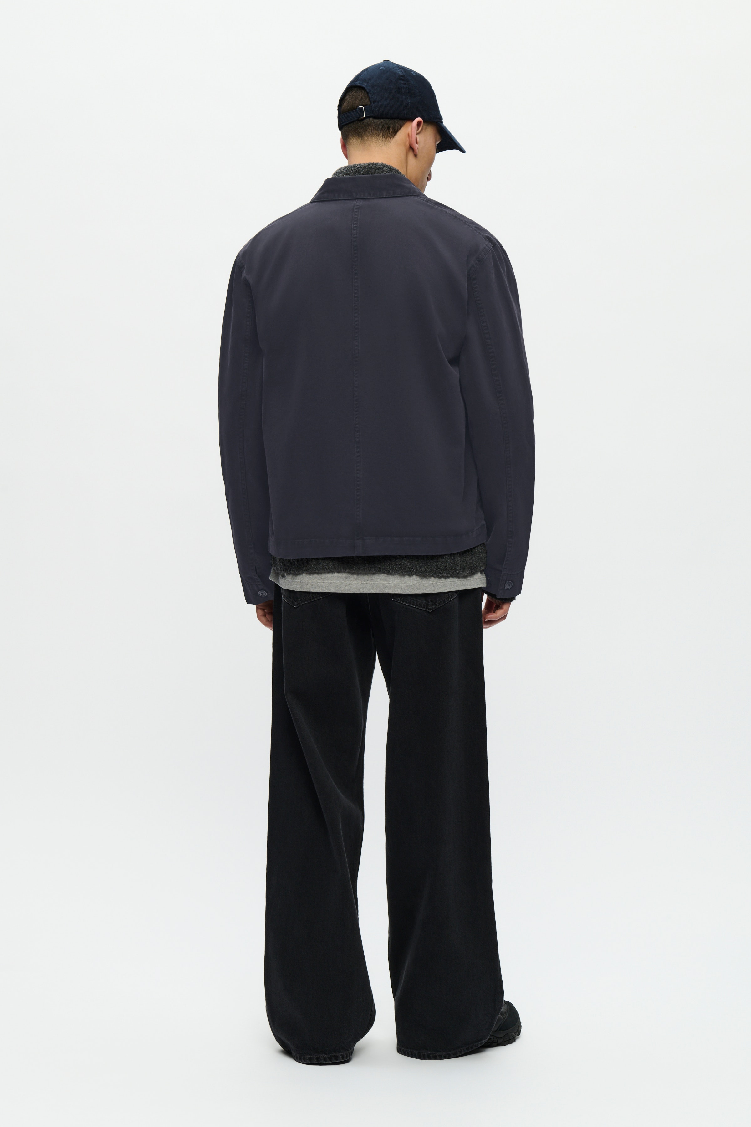 WWStefan Worker Jacket LOOKBOOK BACK 30251481-303700