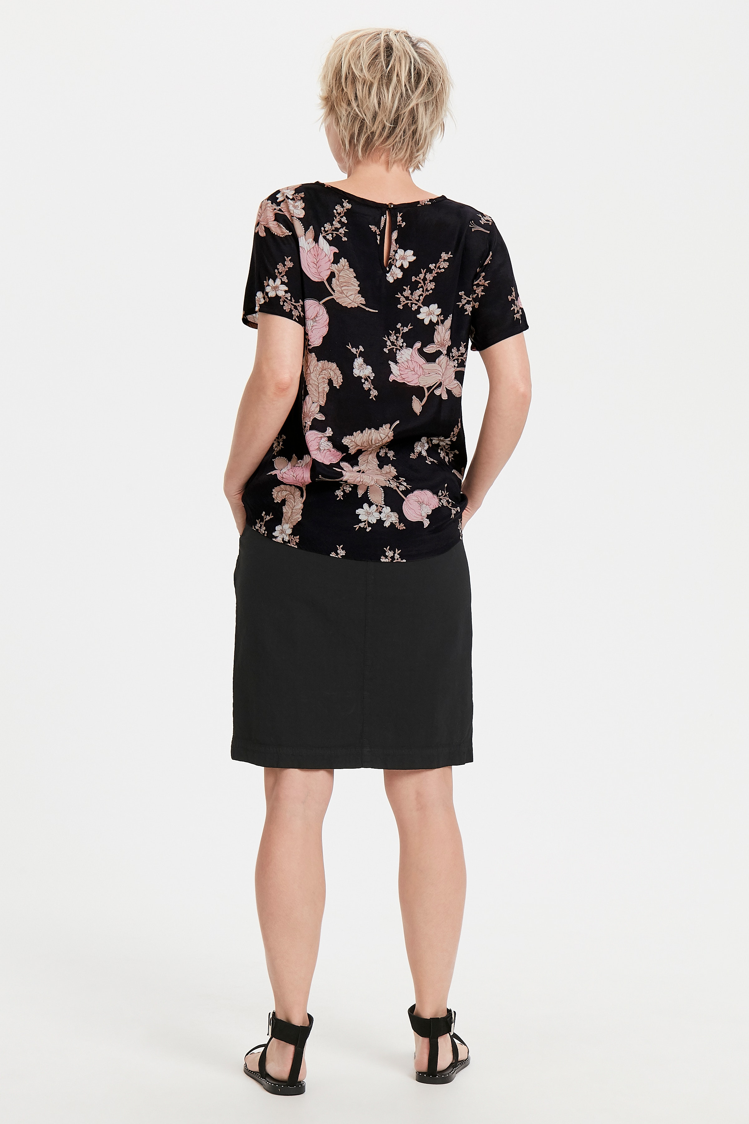 Kortärmad blus LOOKBOOK BACK 10503135-50600