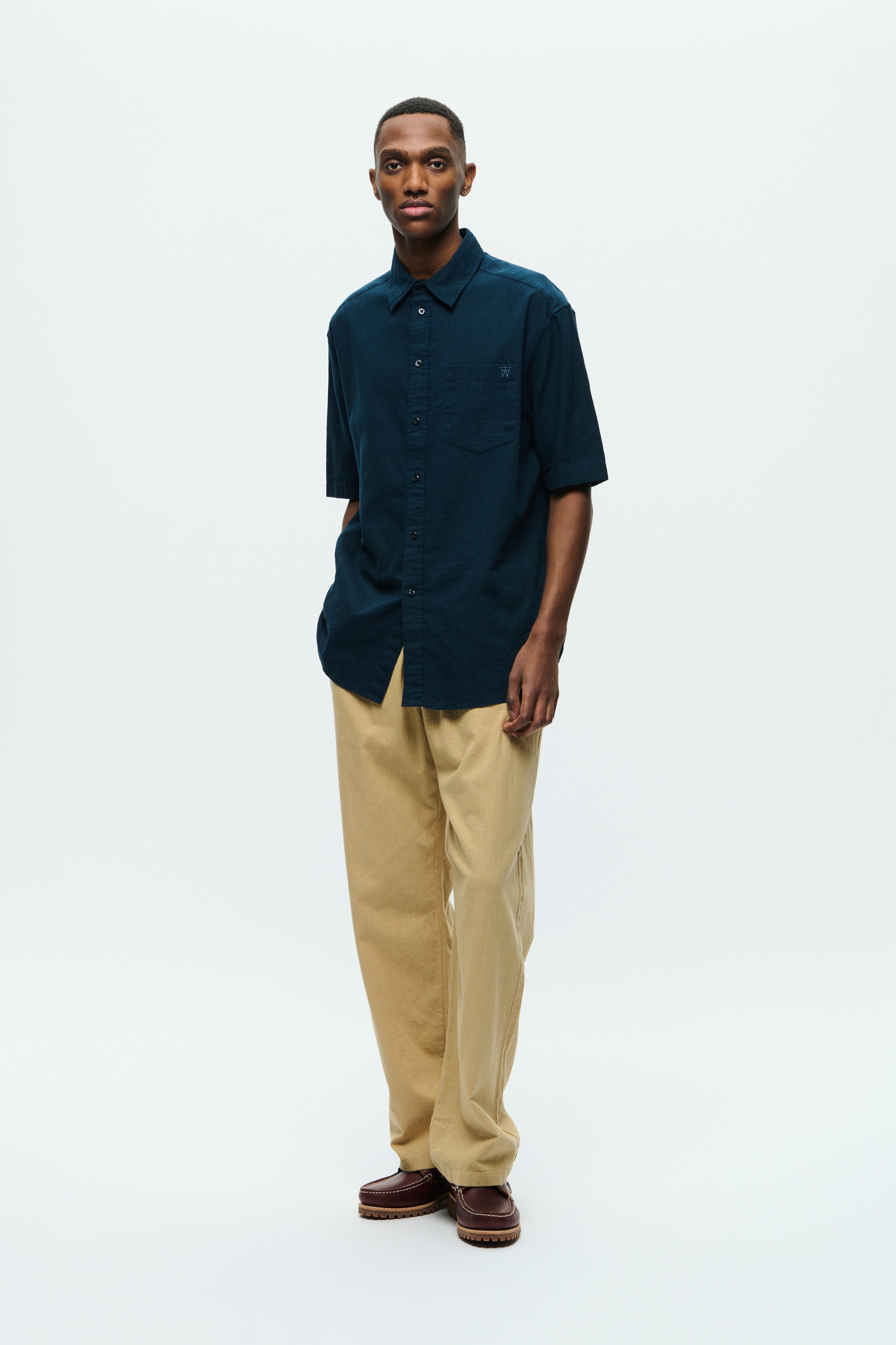 WWenoch Hør Bukser  LOOKBOOK FRONT 30251409-161120