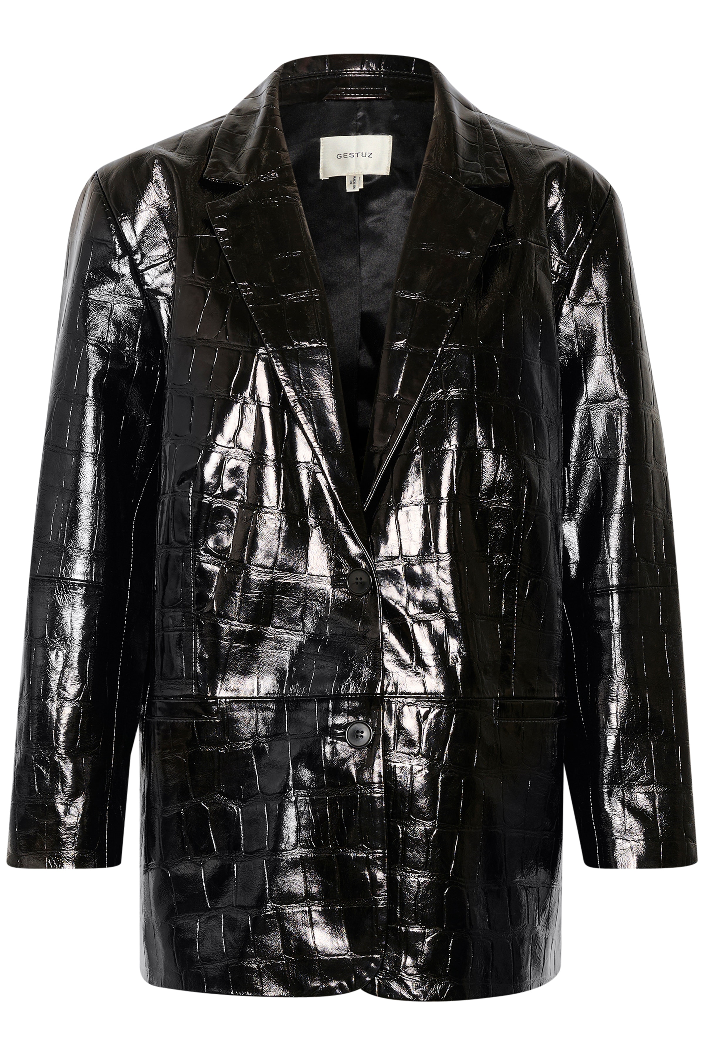 AnafeeGZ Leather blazer PACK FRONT 10908595-100017