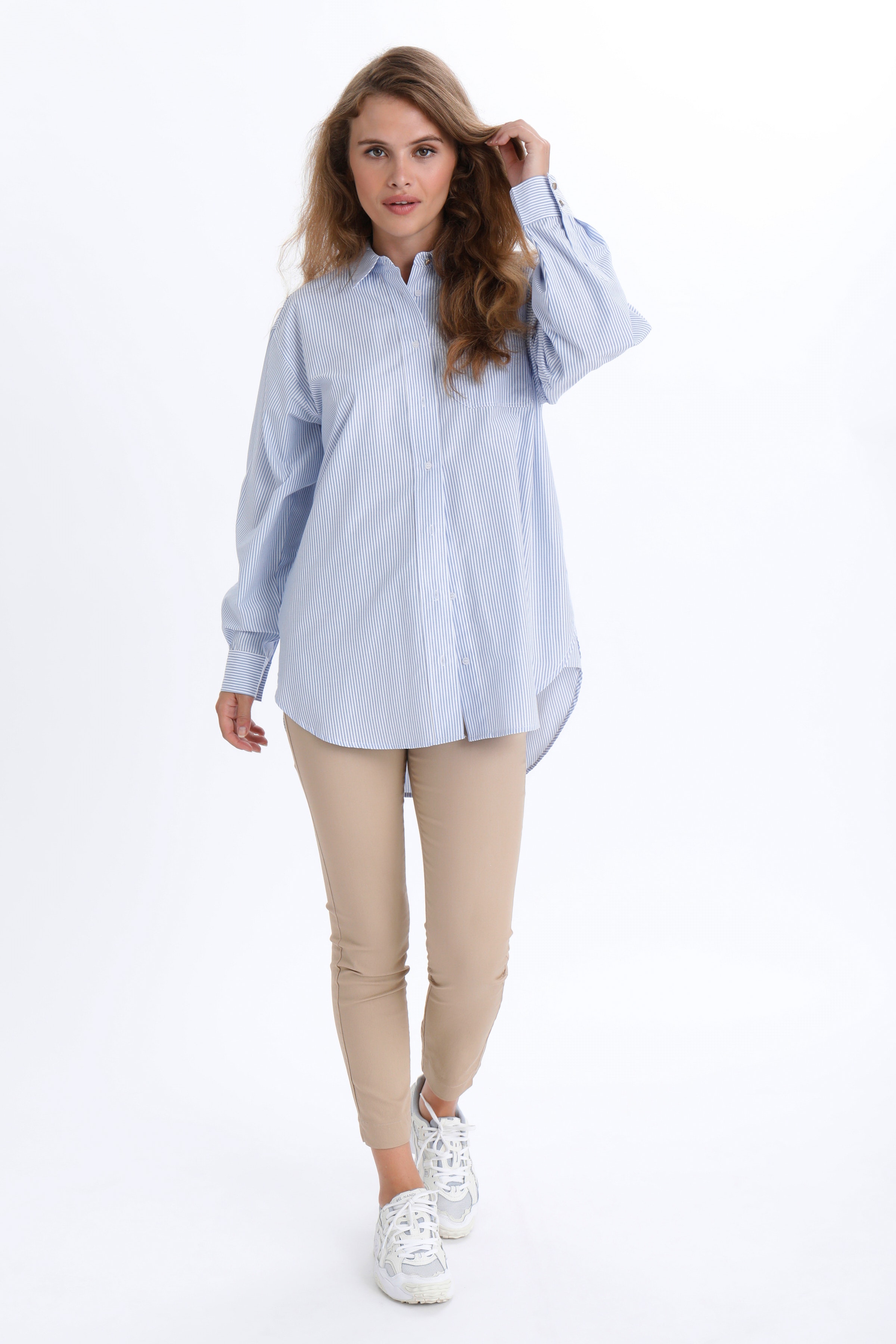 KAlolly Striped Langærmet skjorte LOOKBOOK FRONT 10505697-101552