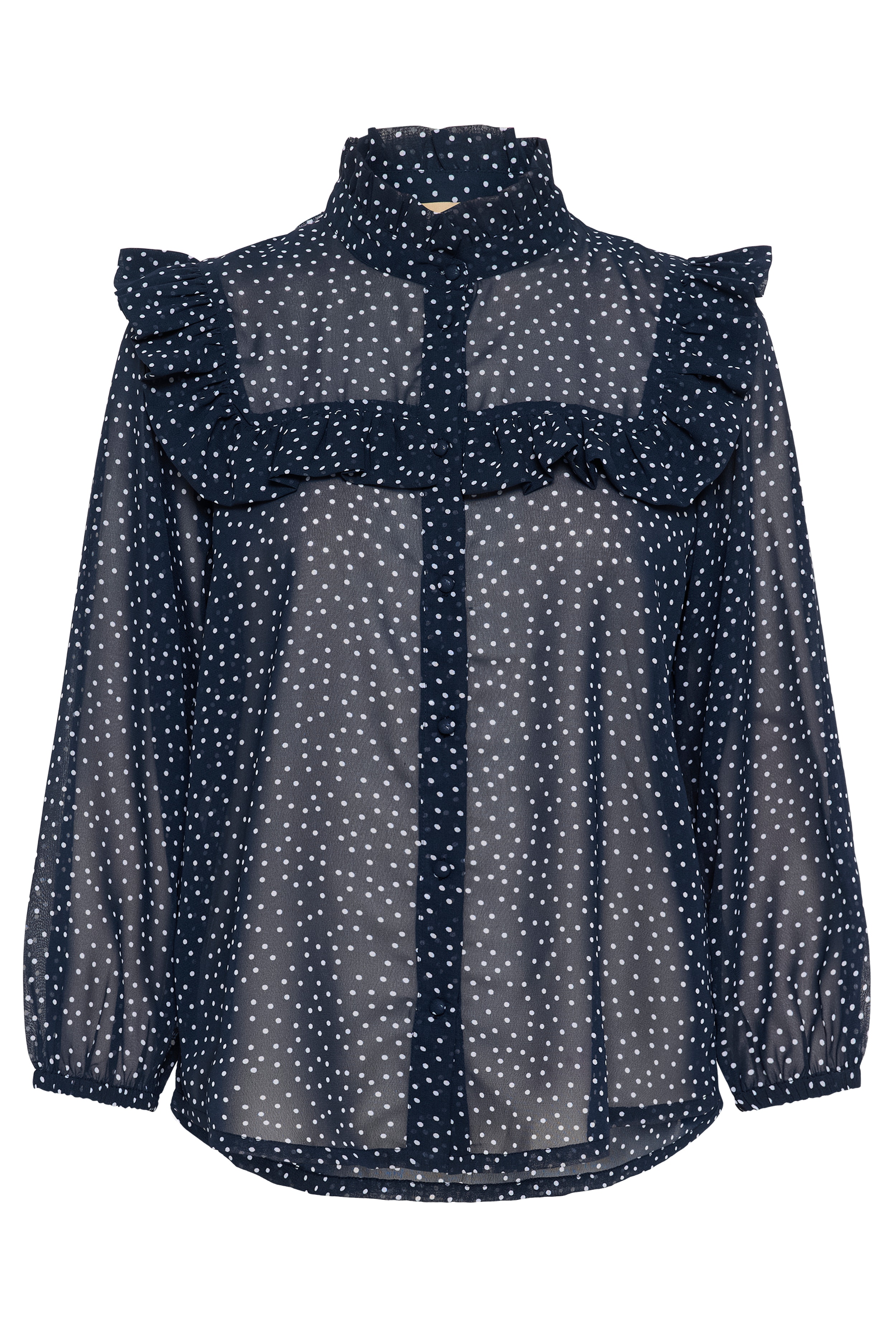 CUalita Blouse met stippen PACK FRONT 50112723-108939