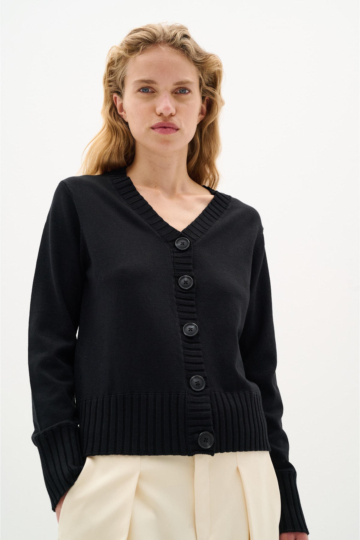 ZauloIW Cardigan in black colour