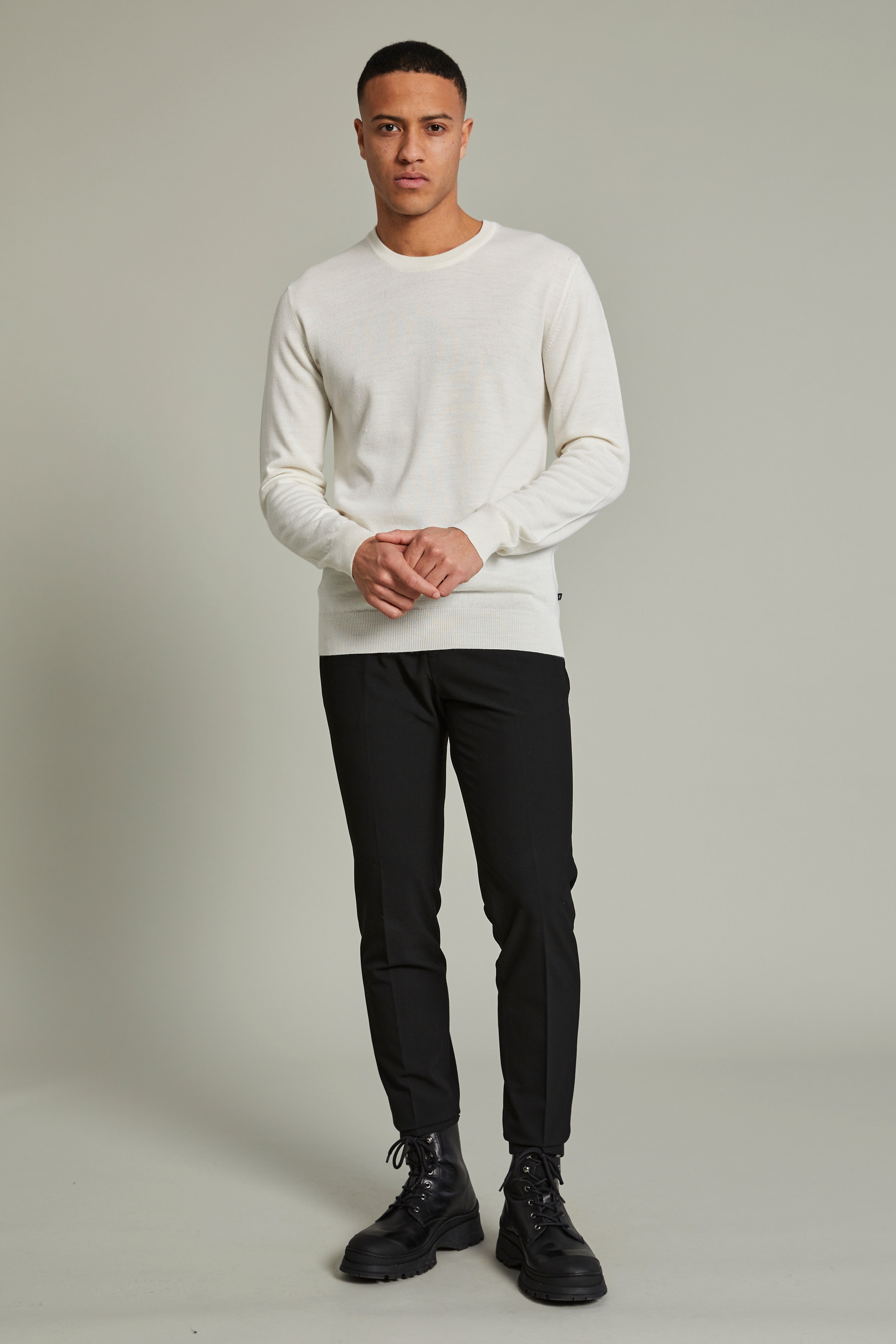 MAleon Knitted Genser LOOKBOOK FRONT 30204881-1101041