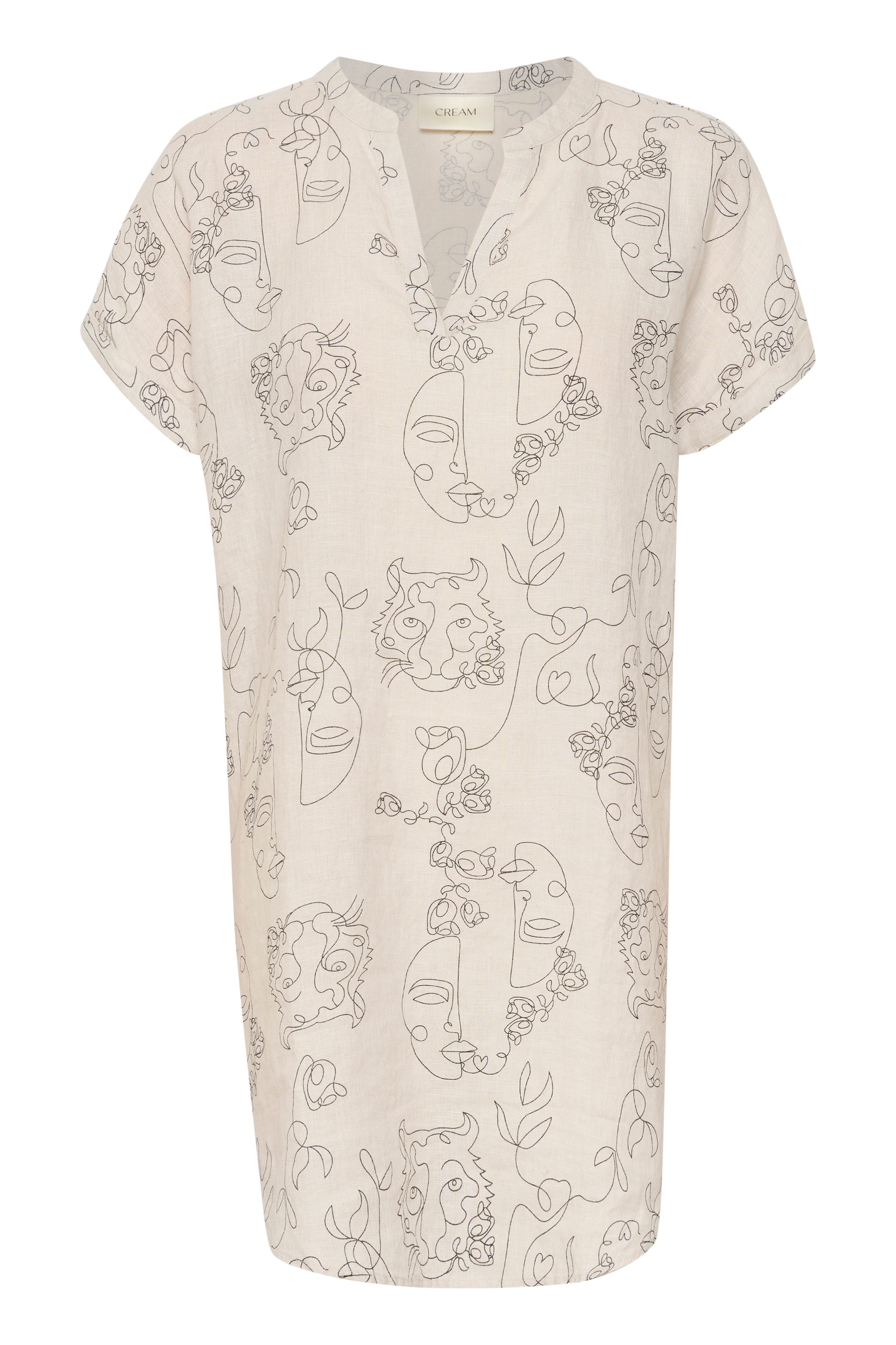 CRBellis Tunique en lin PACK FRONT 10612266-105559