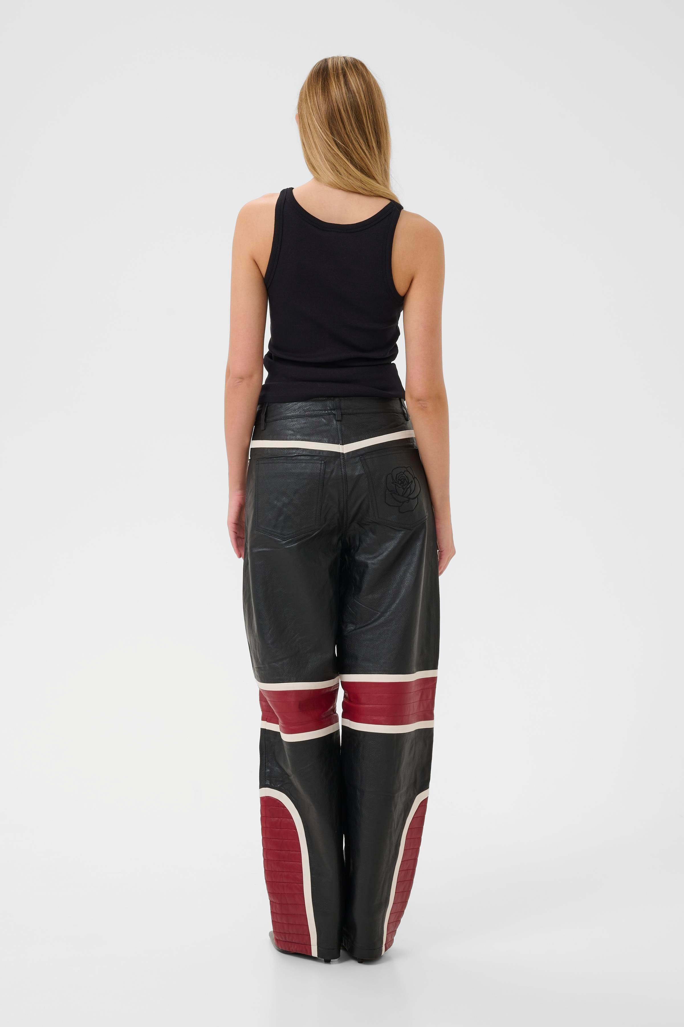 GZyvette Leather pants LOOKBOOK BACK 10910551-100017