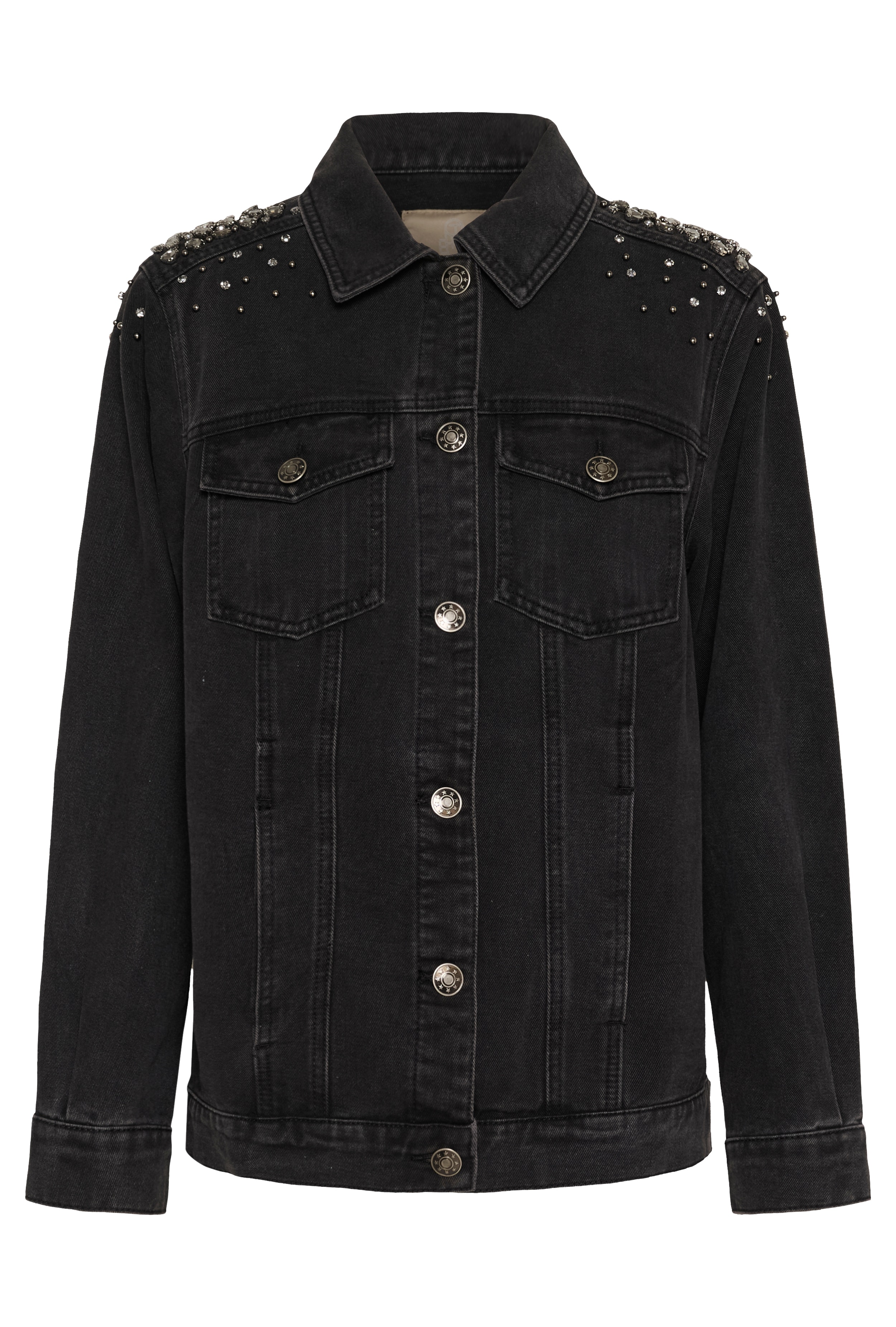 CUcally Studded denim jacket PACK FRONT 50112362-500064
