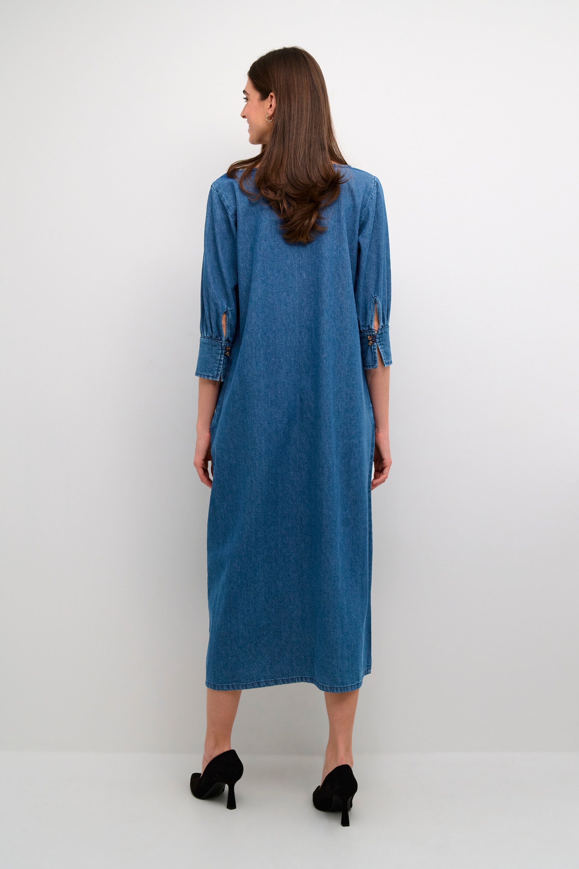 CRGerta Denim dress LOOKBOOK FRONT 10612902-106412