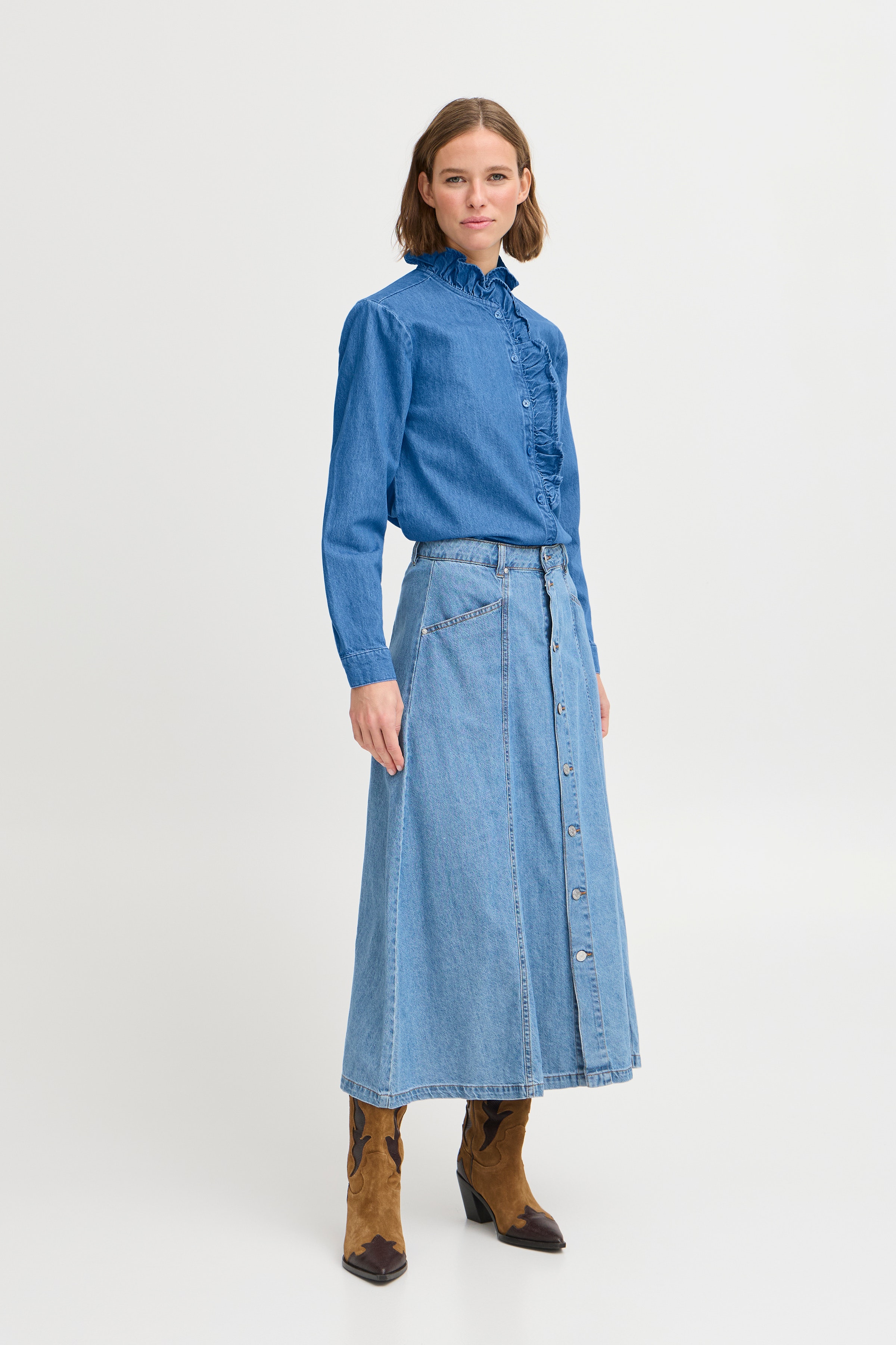 BYKISTINI Skjorta LOOKBOOK FRONT 20816160-200461