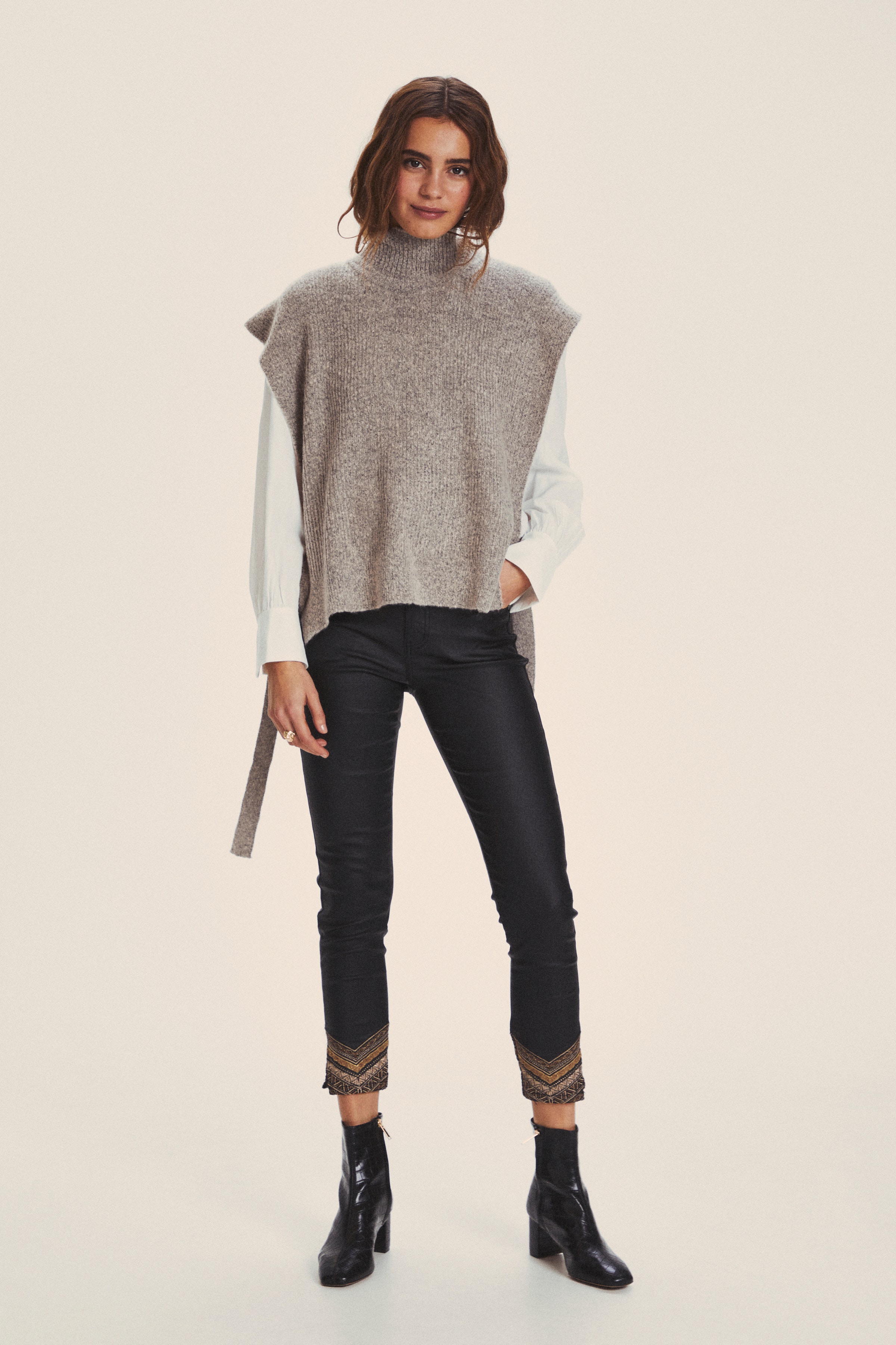 CROmint Stickad pullover LOOKBOOK FRONT 10608458-100232