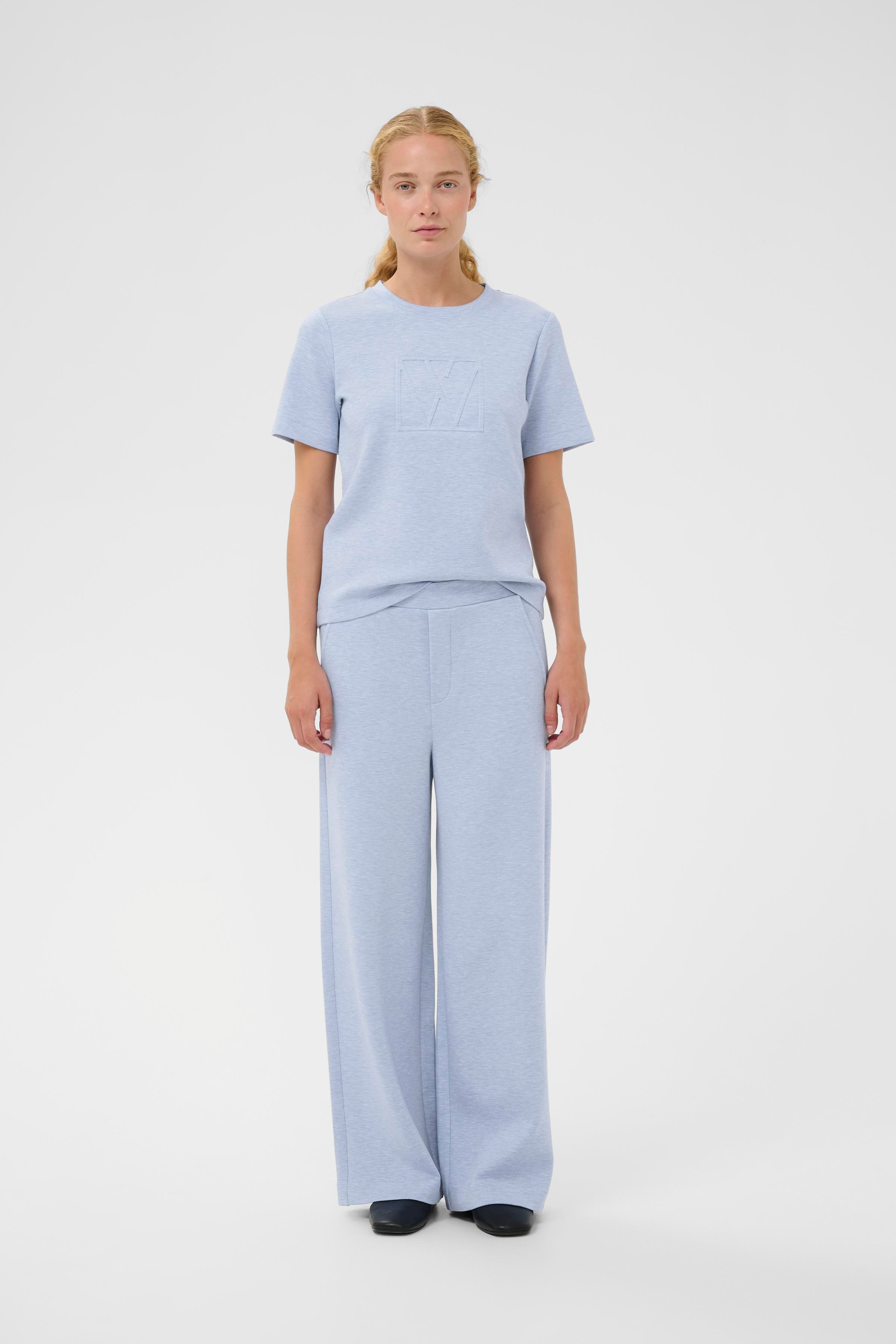 GincetteIW Melange Trousers LOOKBOOK FRONT 30110741-1640221