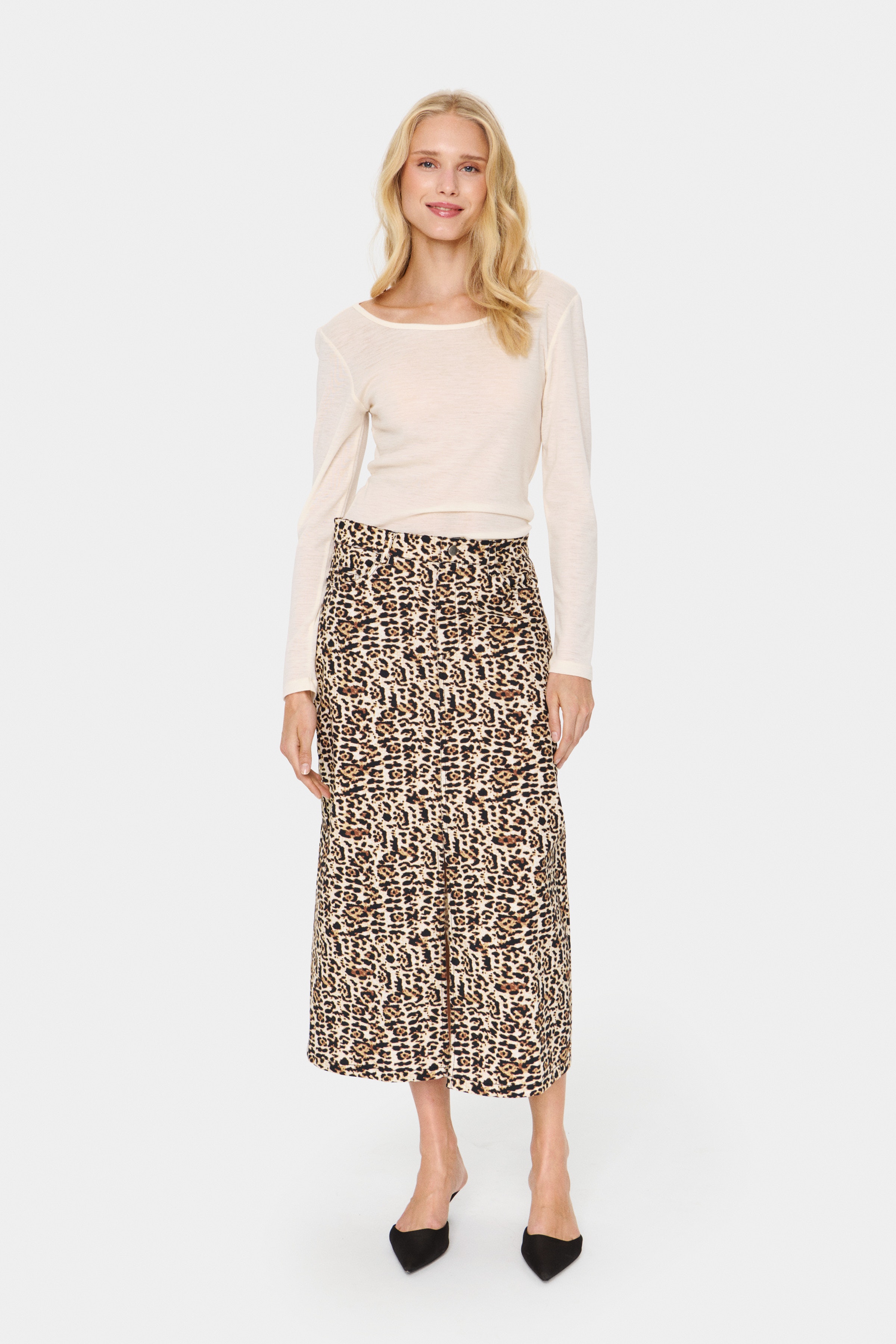 ZeekaSZ Leopard Skirt LOOKBOOK FRONT 30514044-303847