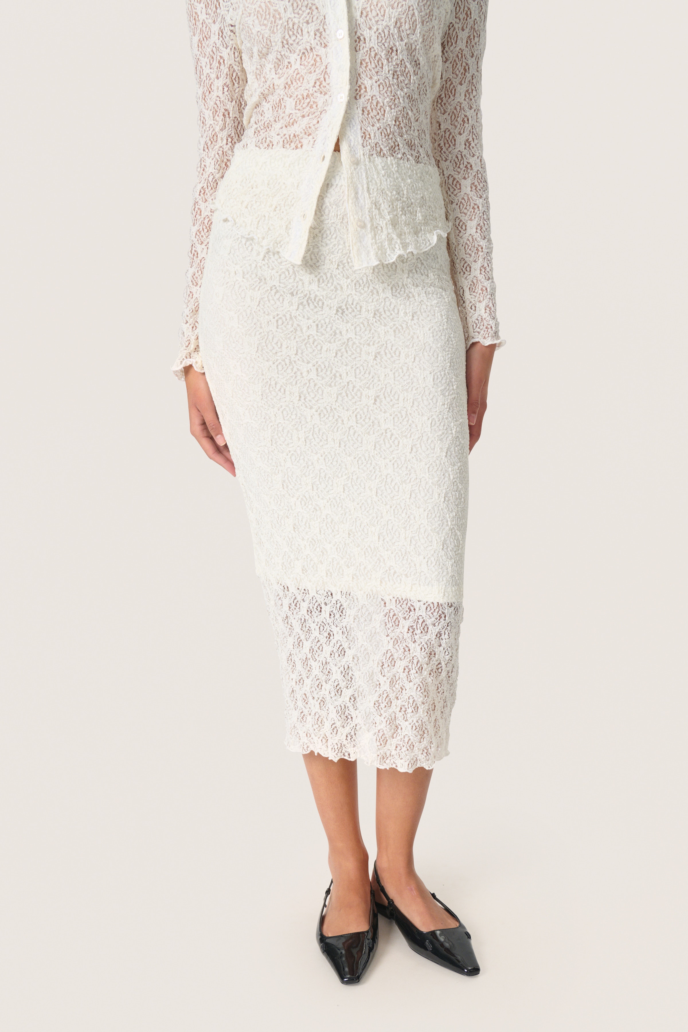 SLJannet Kjol LOOKBOOK FRONT 30408311-110701