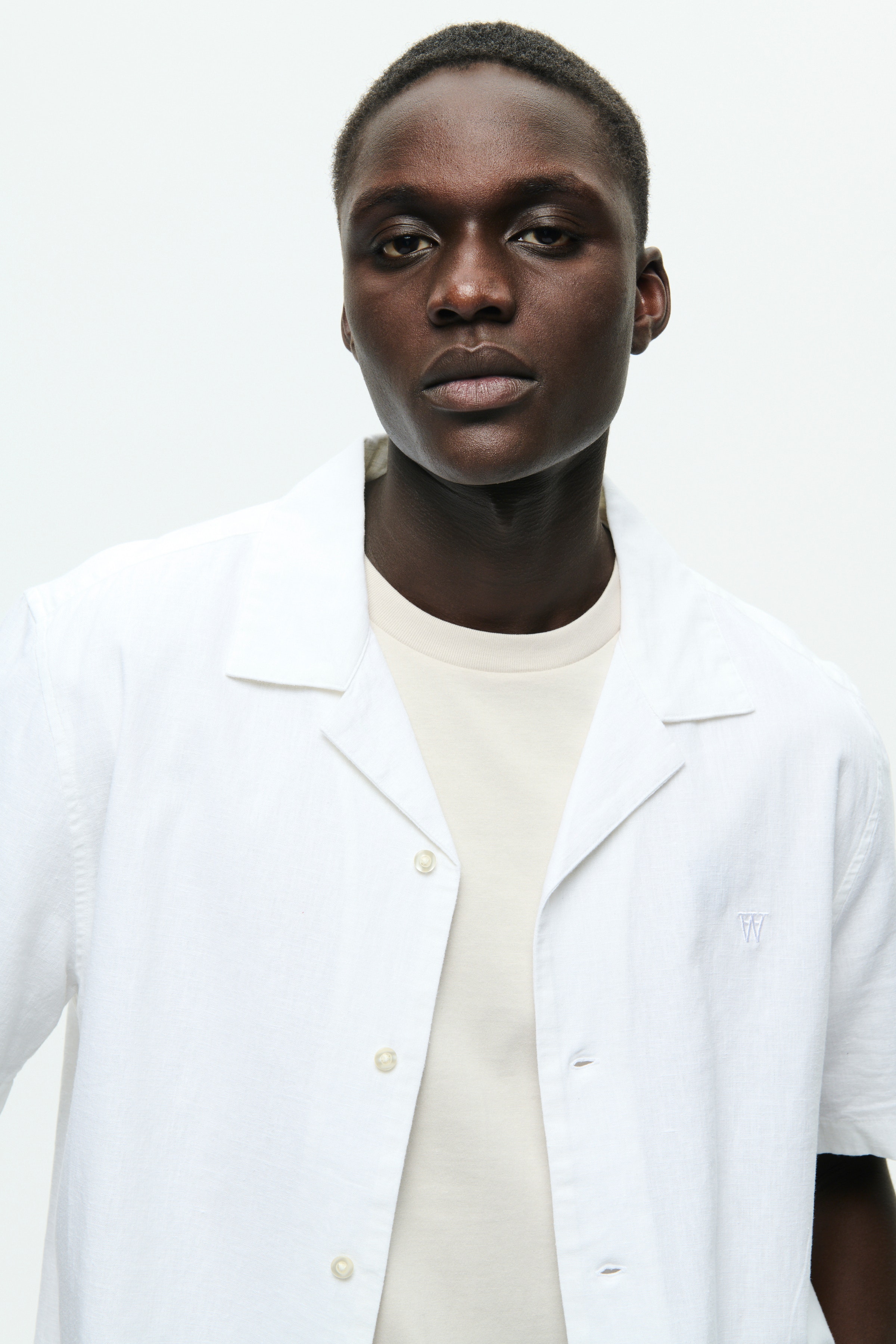 WWaaron Hør Skjorte LOOKBOOK DETAIL 30251403-114001