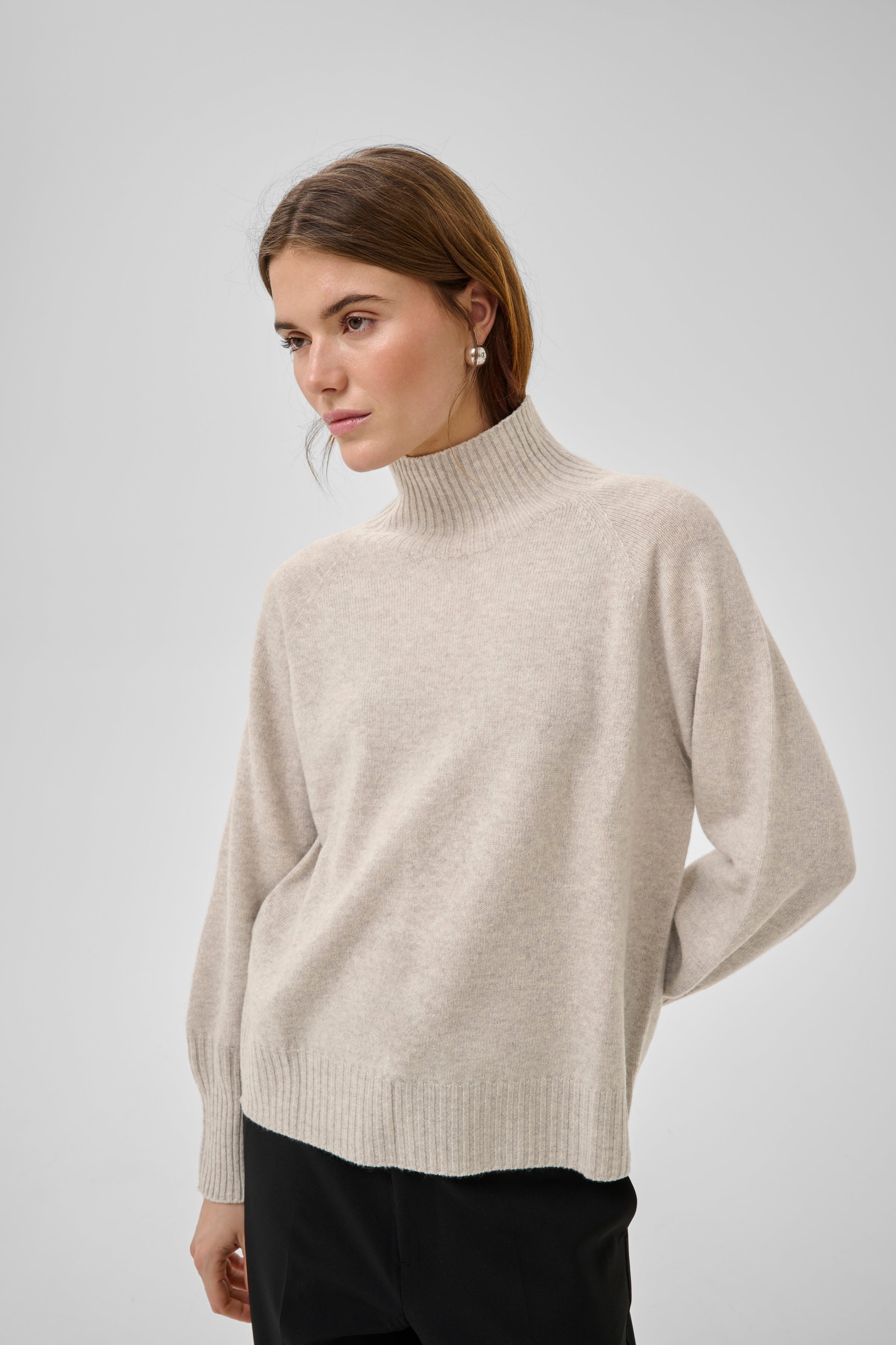 MWTracy high neck strik i 100% uld LOOKBOOK DETAIL 10705356-100378