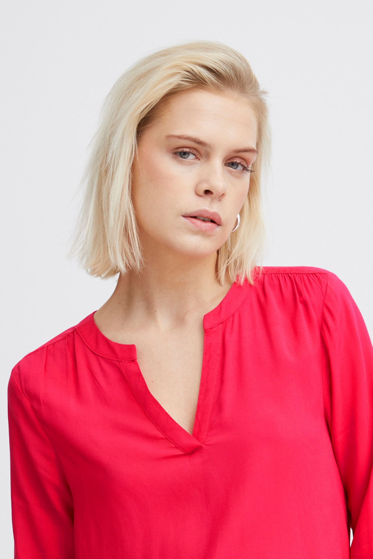 売れ筋商品|||イチ シャツ レディース トップス IHMAIN - Blouse - love potion IHMAIN Blouse in love potion viscose | ICHI