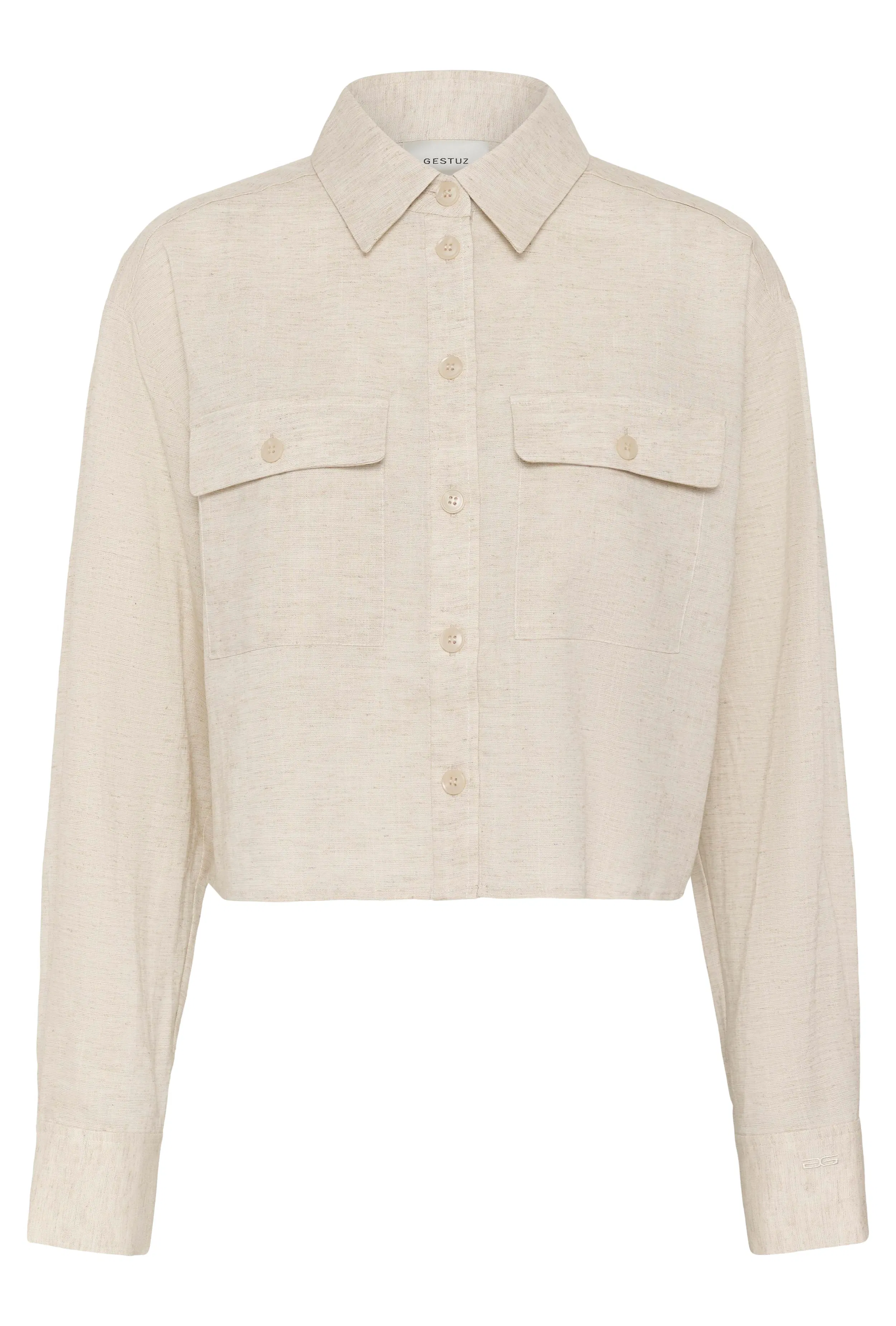 GZriava Linen shirt PACK FRONT 10911254-107203