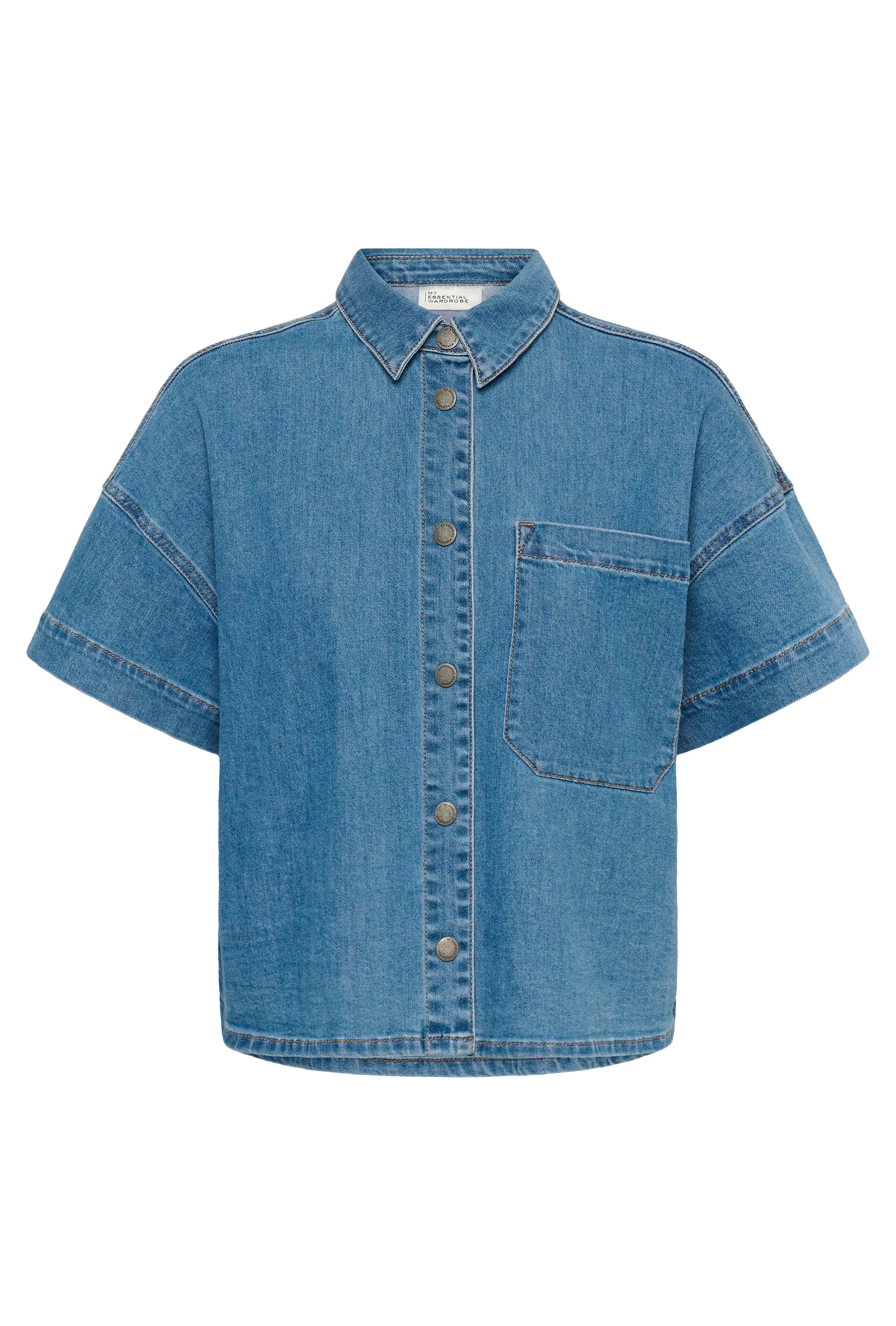 MWLinn Denimskjorte PACK FRONT 10705461-100053