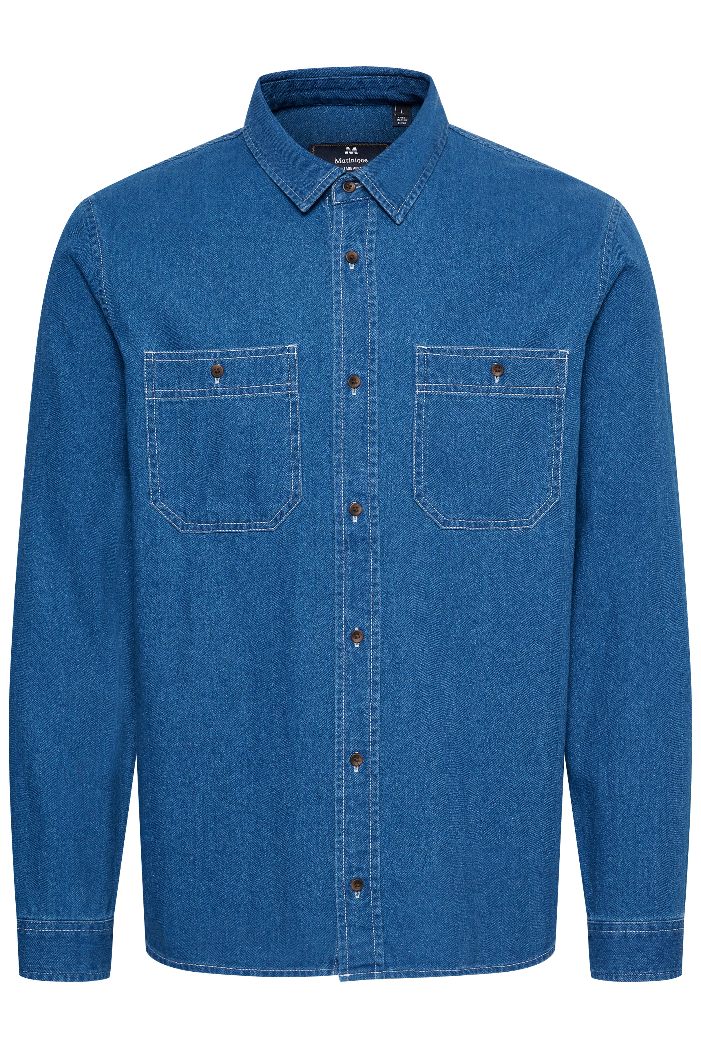MAstroly Heritage Denim Skjorta PACK FRONT 30207532-300280