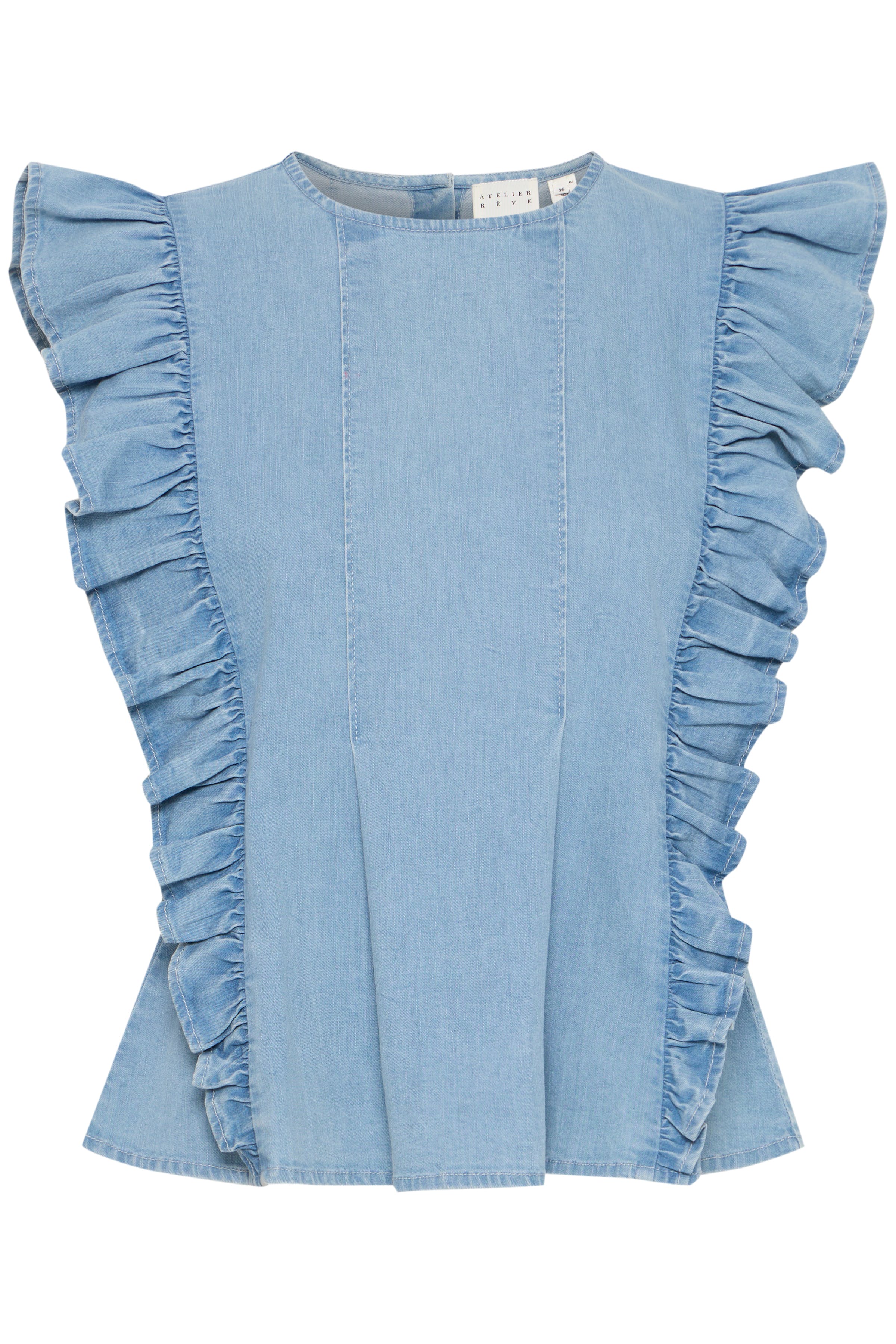 IRTRICA Sleeveless blouse PACK FRONT 20122995-204093