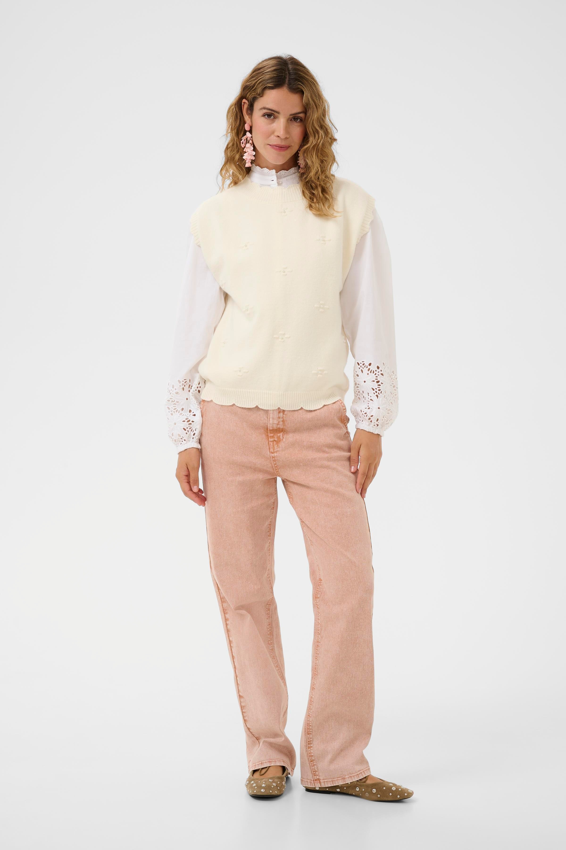 CRAvie Strikket vest LOOKBOOK FRONT 10614717-110701