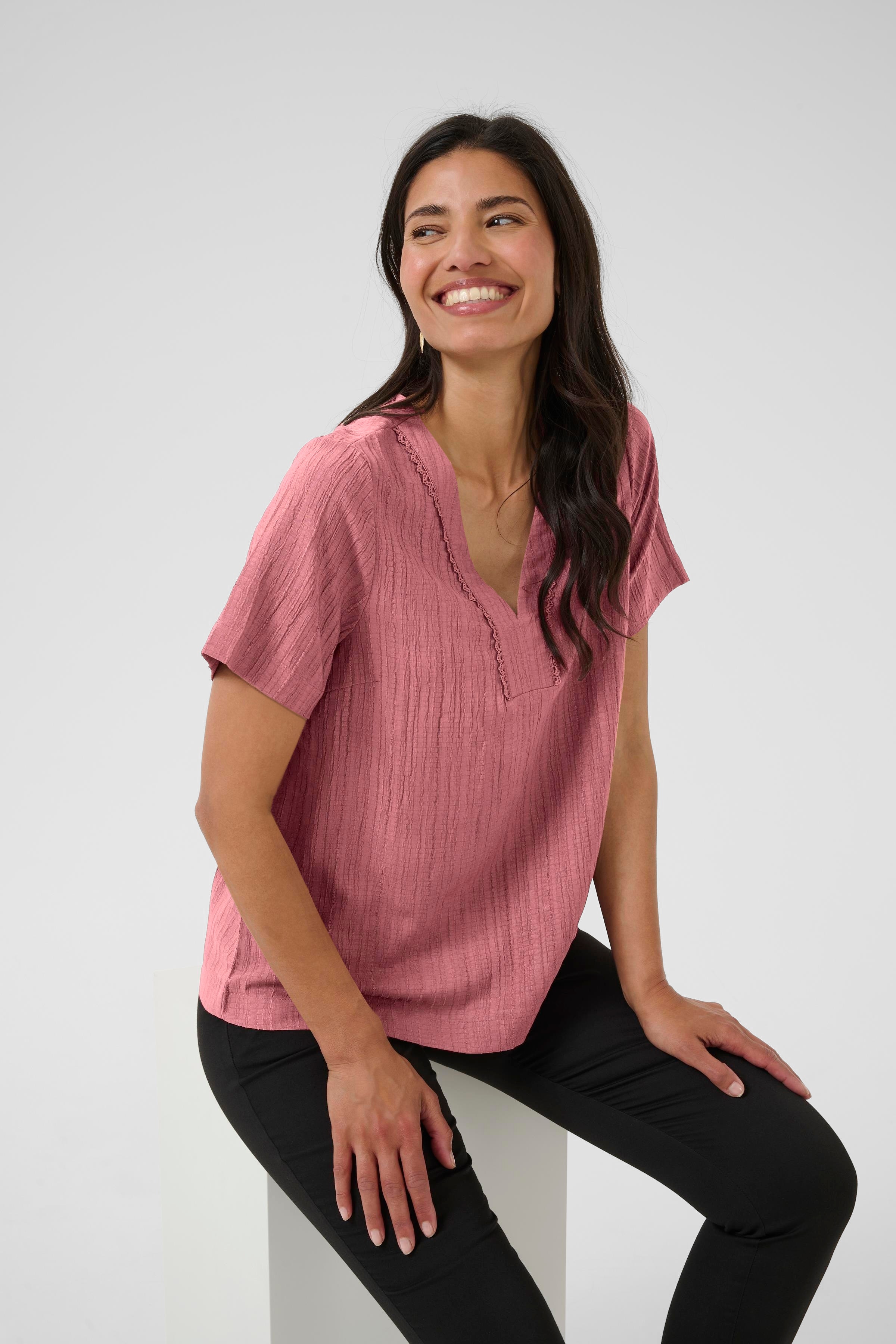 BPvitta Bluse LOOKBOOK DETAIL 40200014-108822