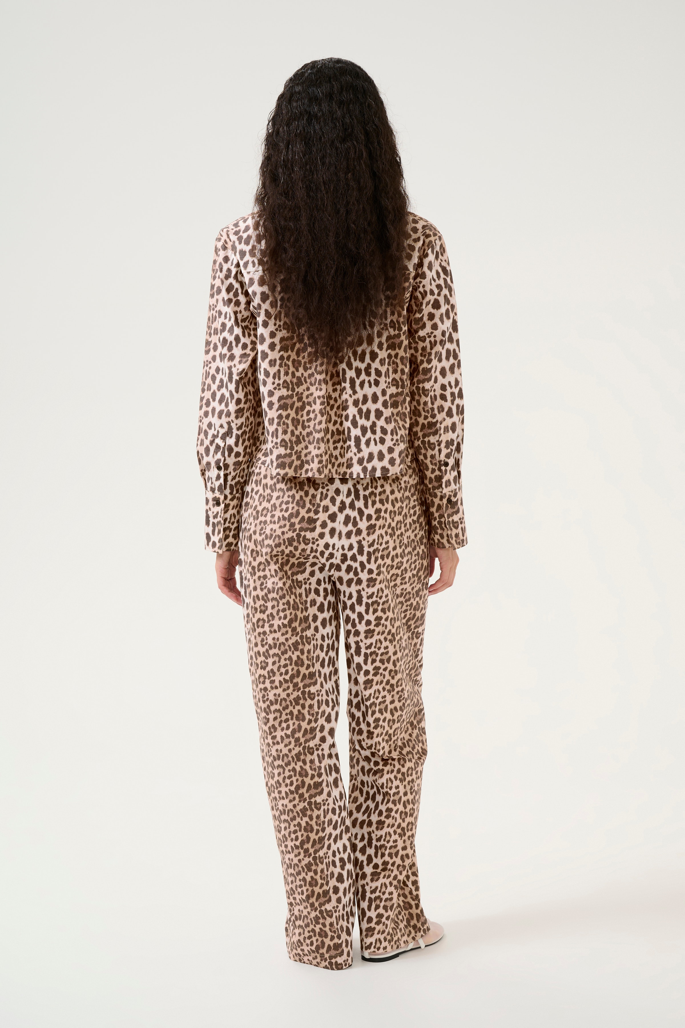 KBUlrike Leopardbyxor LOOKBOOK BACK 10105352-107325