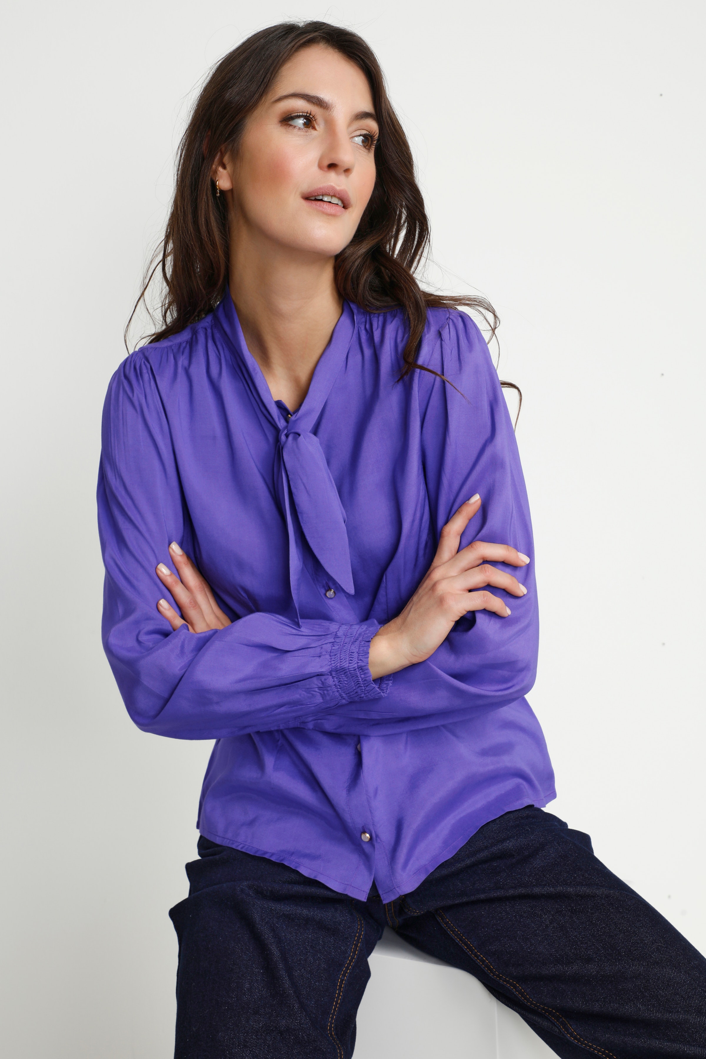 CRSansa Hemd LOOKBOOK DETAIL 10610481-183838