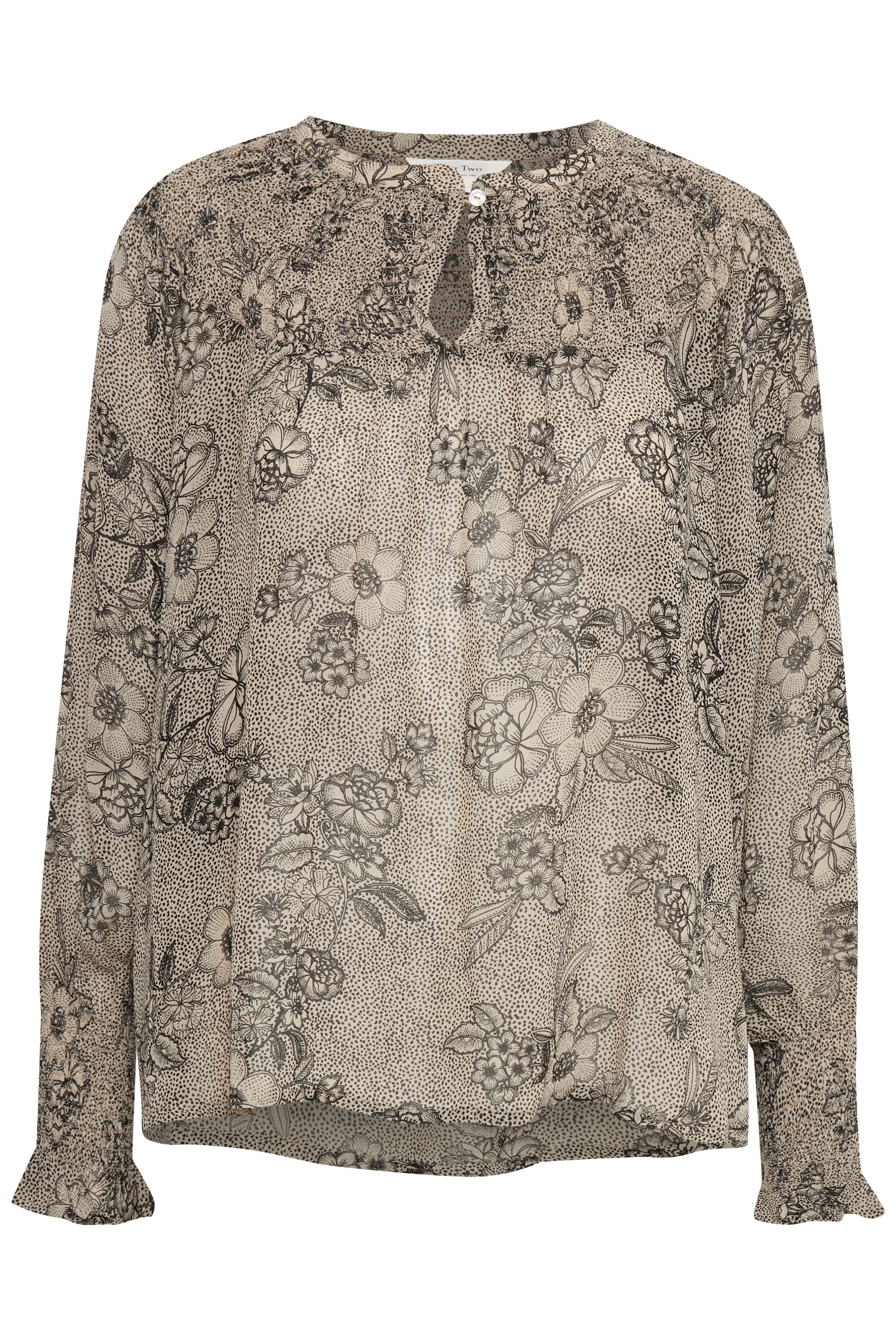 KatarinaPW Blouse with long sleeve PACK FRONT 30306283-300941