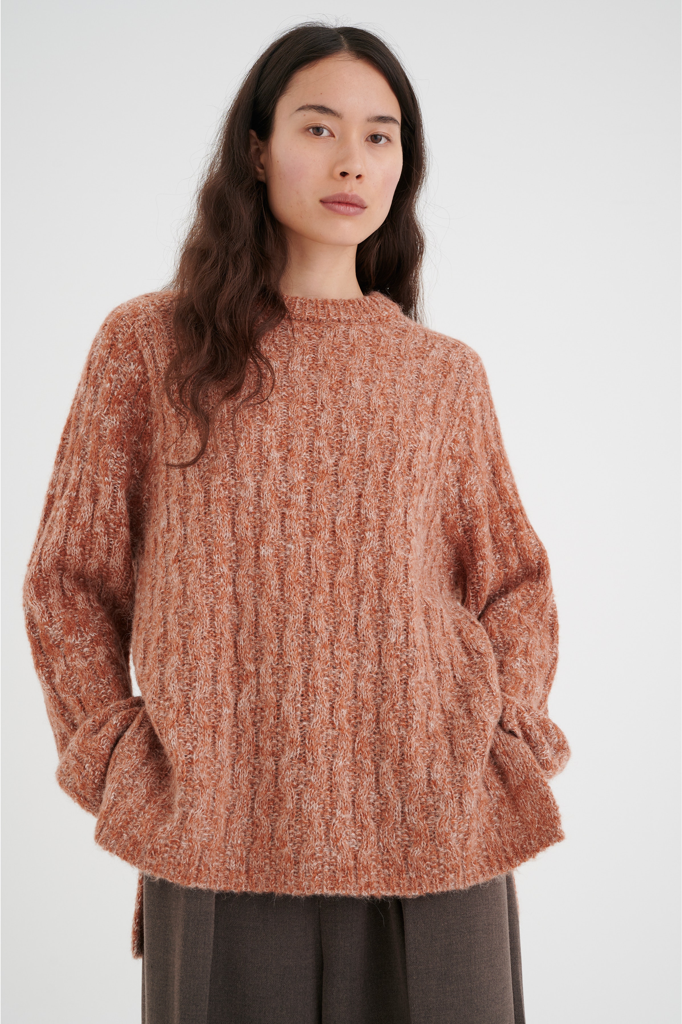 ToanaIW Strikket pullover LOOKBOOK FRONT 30106496-181244