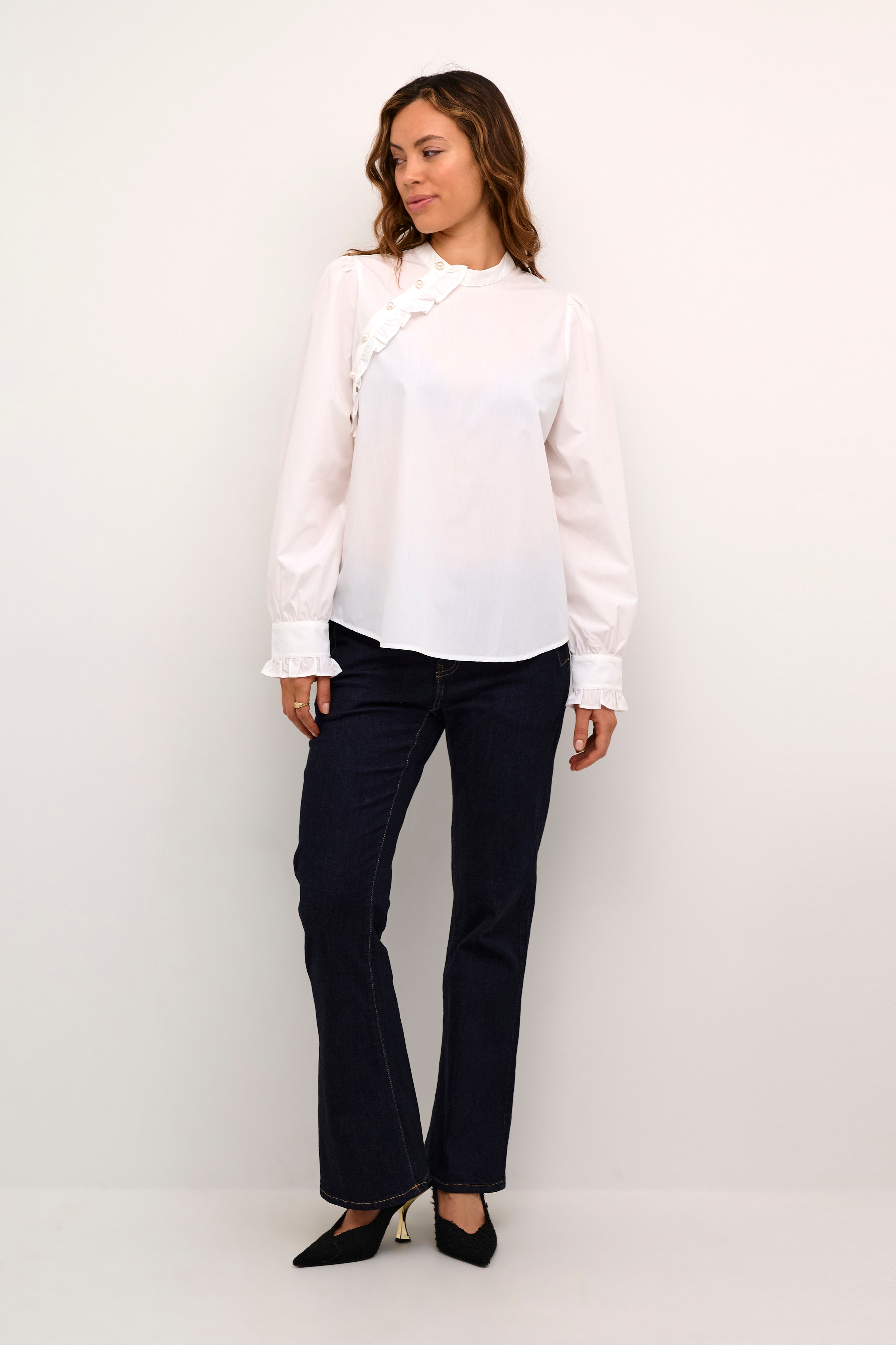 CUlio Bluse LOOKBOOK FRONT 50110947-500013