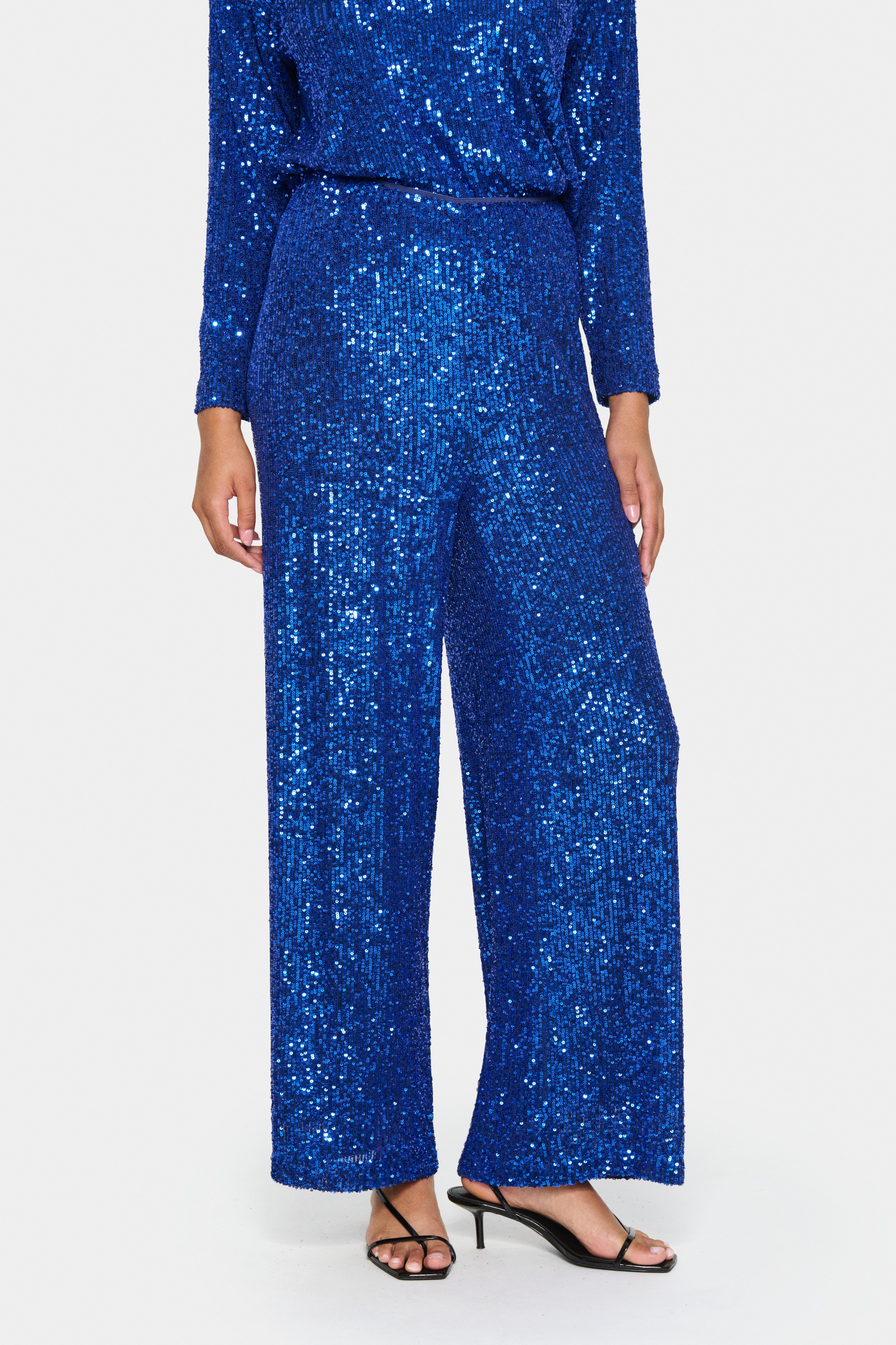 ReyanaSZ Sequin Trousers LOOKBOOK FRONT 30512270-193851