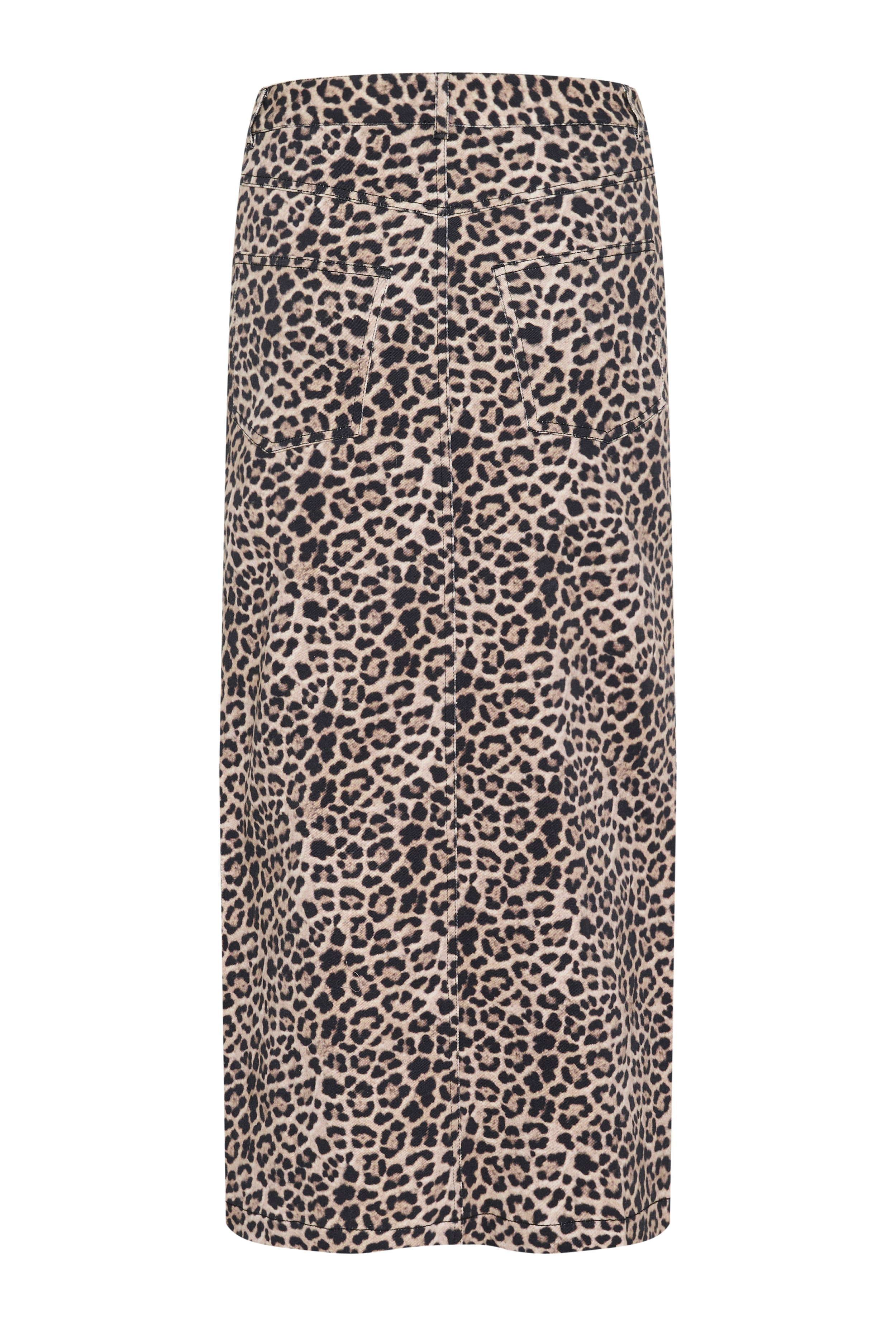 KALeonora Leopard skirt PACK BACK 10510029-107537