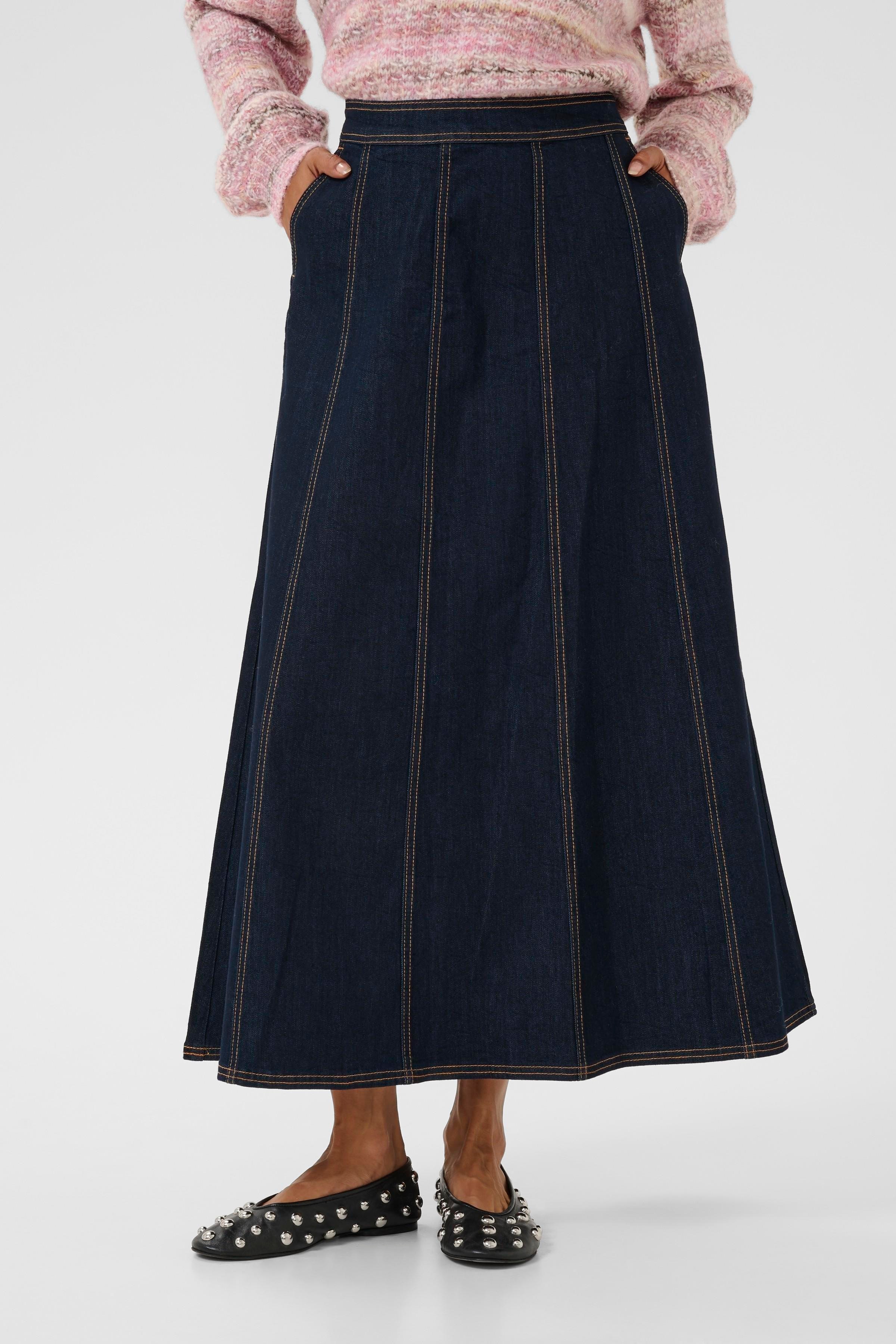 CUbobbie Denimskjørt LOOKBOOK FRONT 50112272-500119