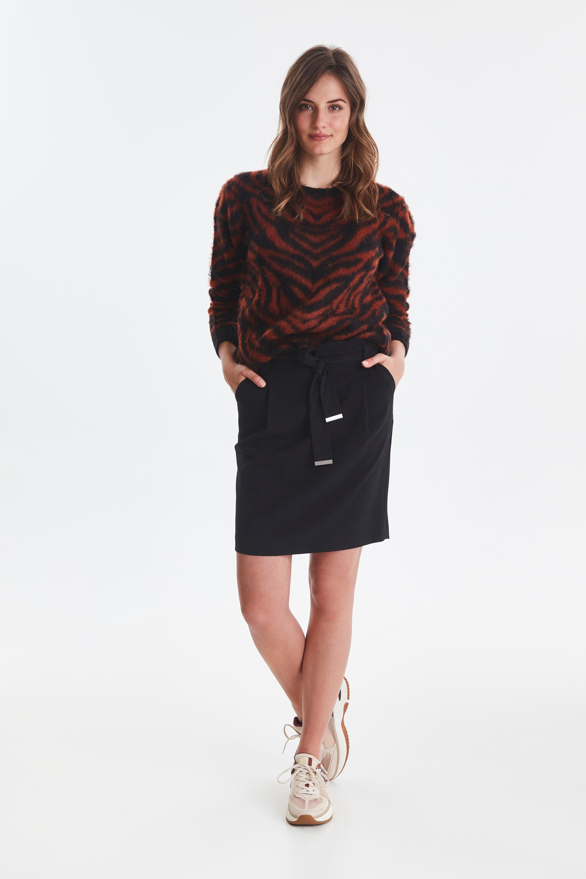 BYMaya Knitted pullover LOOKBOOK FRONT 20806464-80219