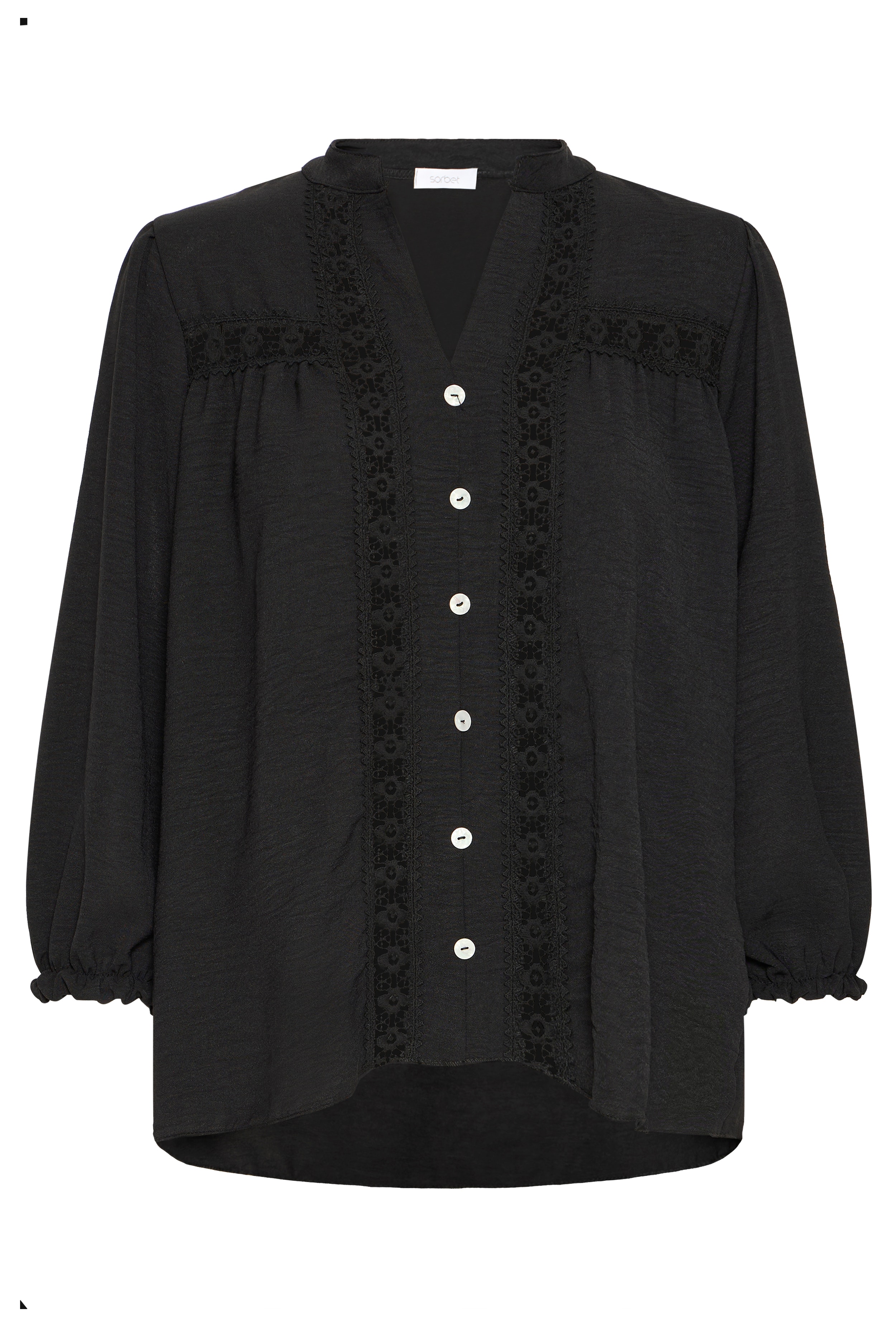 SBGENIA Bluse LOOKBOOK FRONT 22100867-190303