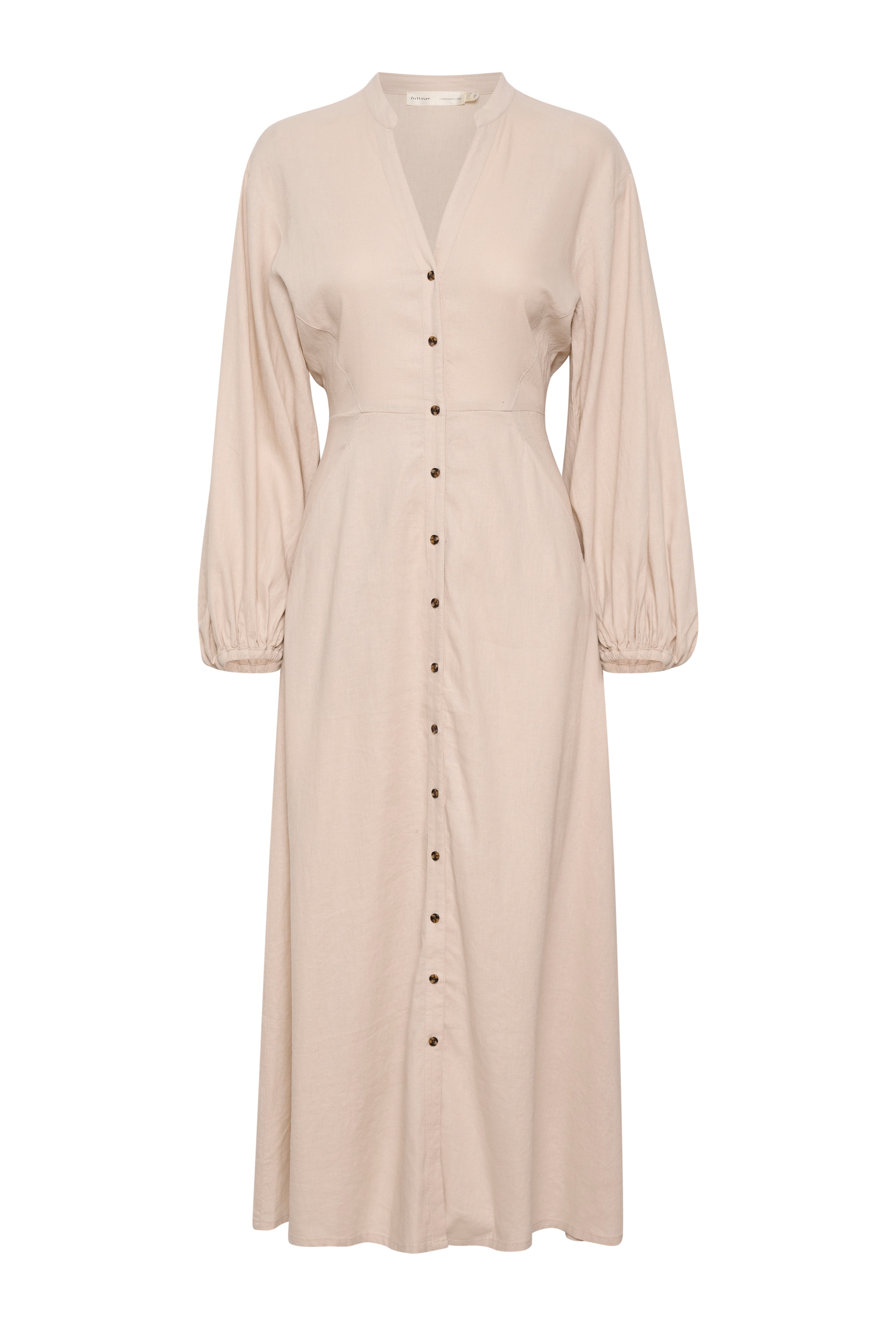 PattieIW Leinen Kleid PACK FRONT 30109186-130403