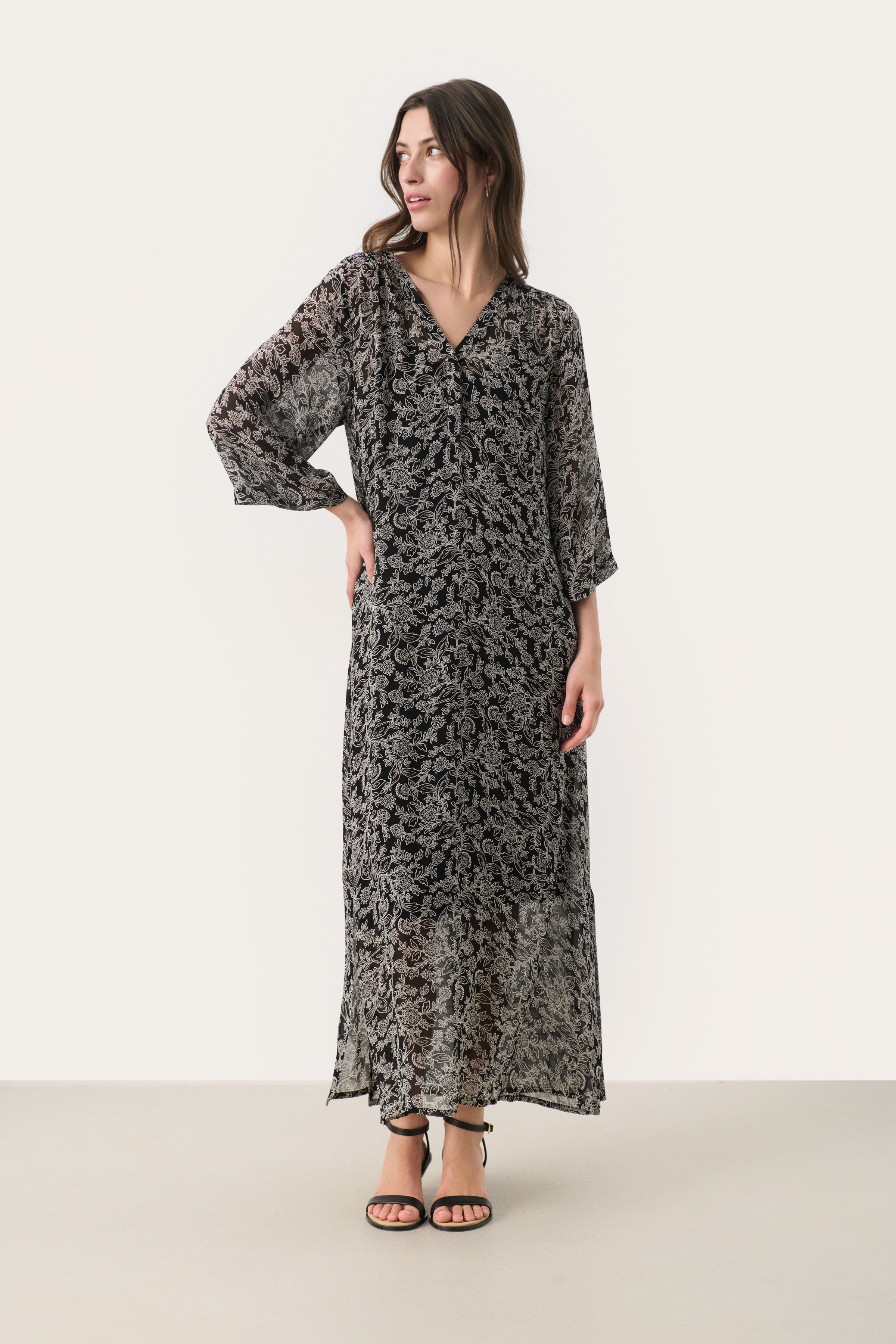 BeritPW Lång klänning LOOKBOOK FRONT 30307831-304005