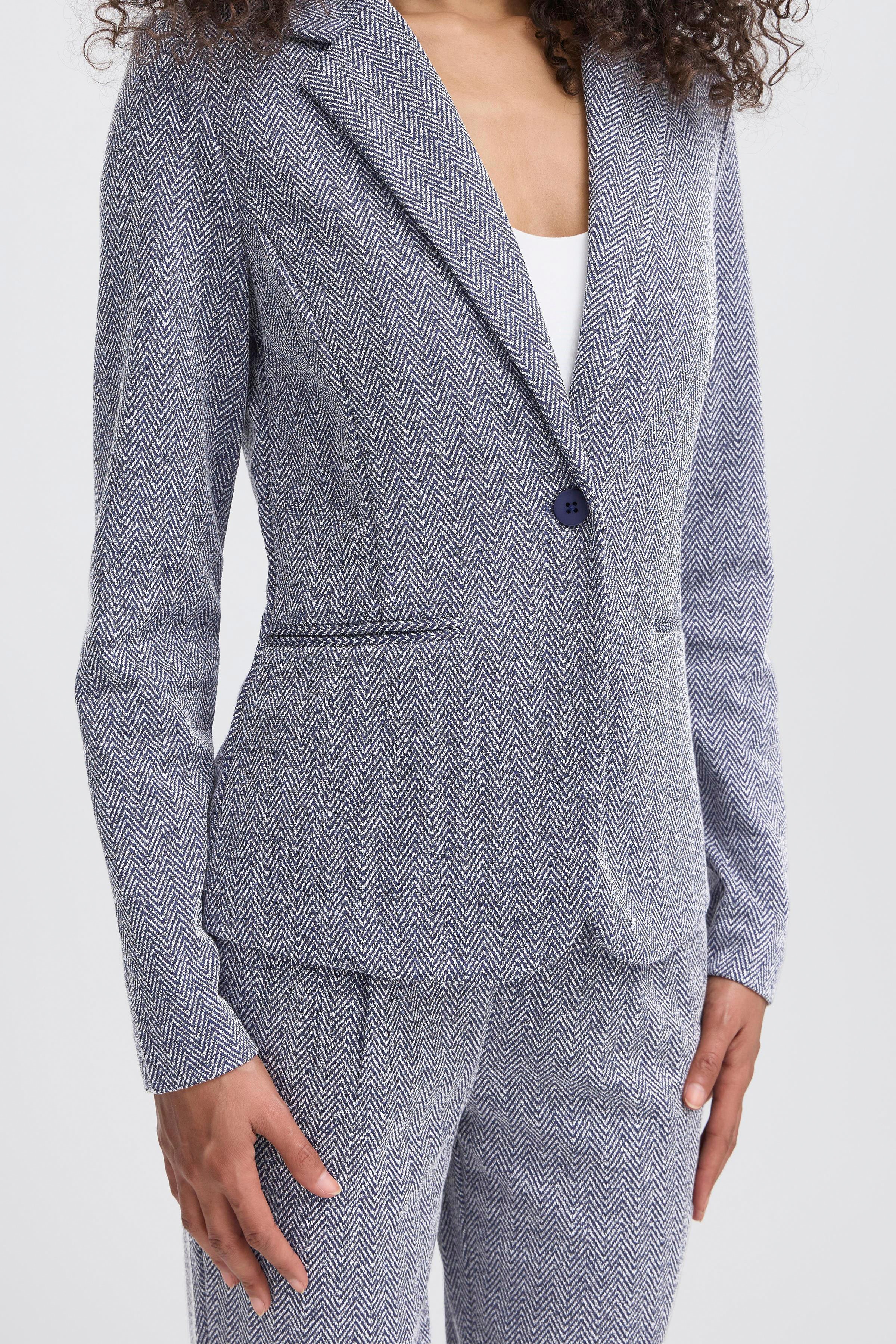 IHKATE JACQUARD Blazer LOOKBOOK DETAIL 20121600-900000478