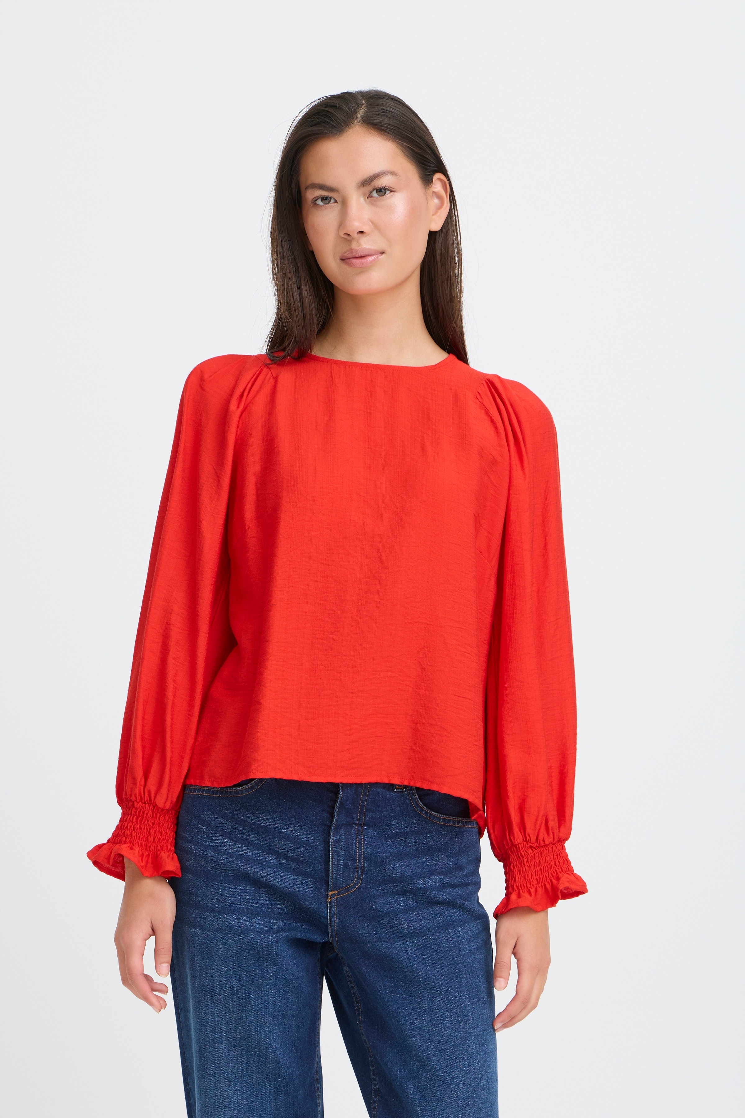 IHWILMA Bluse LOOKBOOK FRONT 20123703-191763