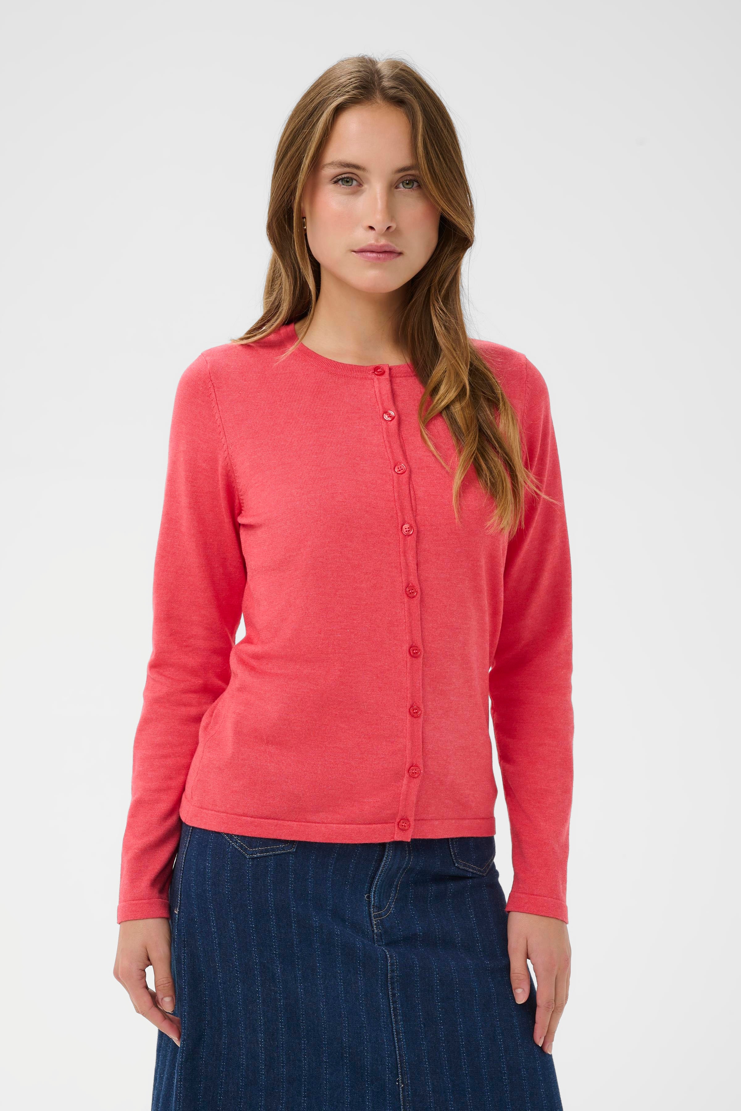 MilaSZ R-Neck Cardigan LOOKBOOK FRONT 30500005-1821201