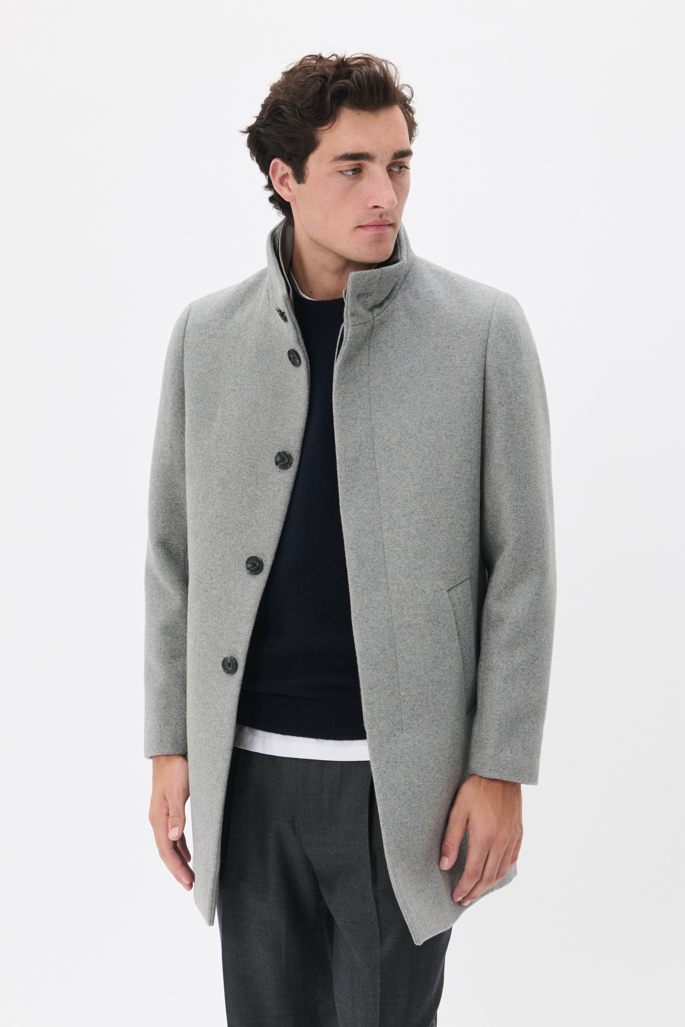 Harvey Wool Coat LOCATION NONE 30203845-300272