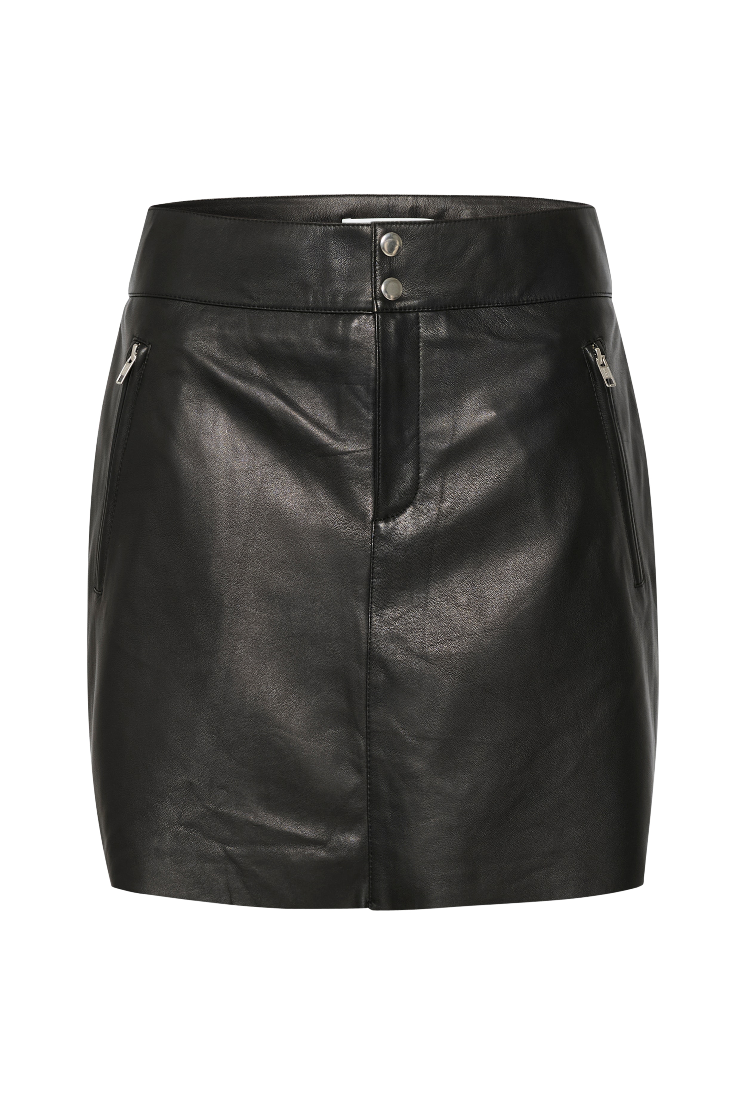 MadsineKB Leather skirt LOOKBOOK FRONT 10104764-194008