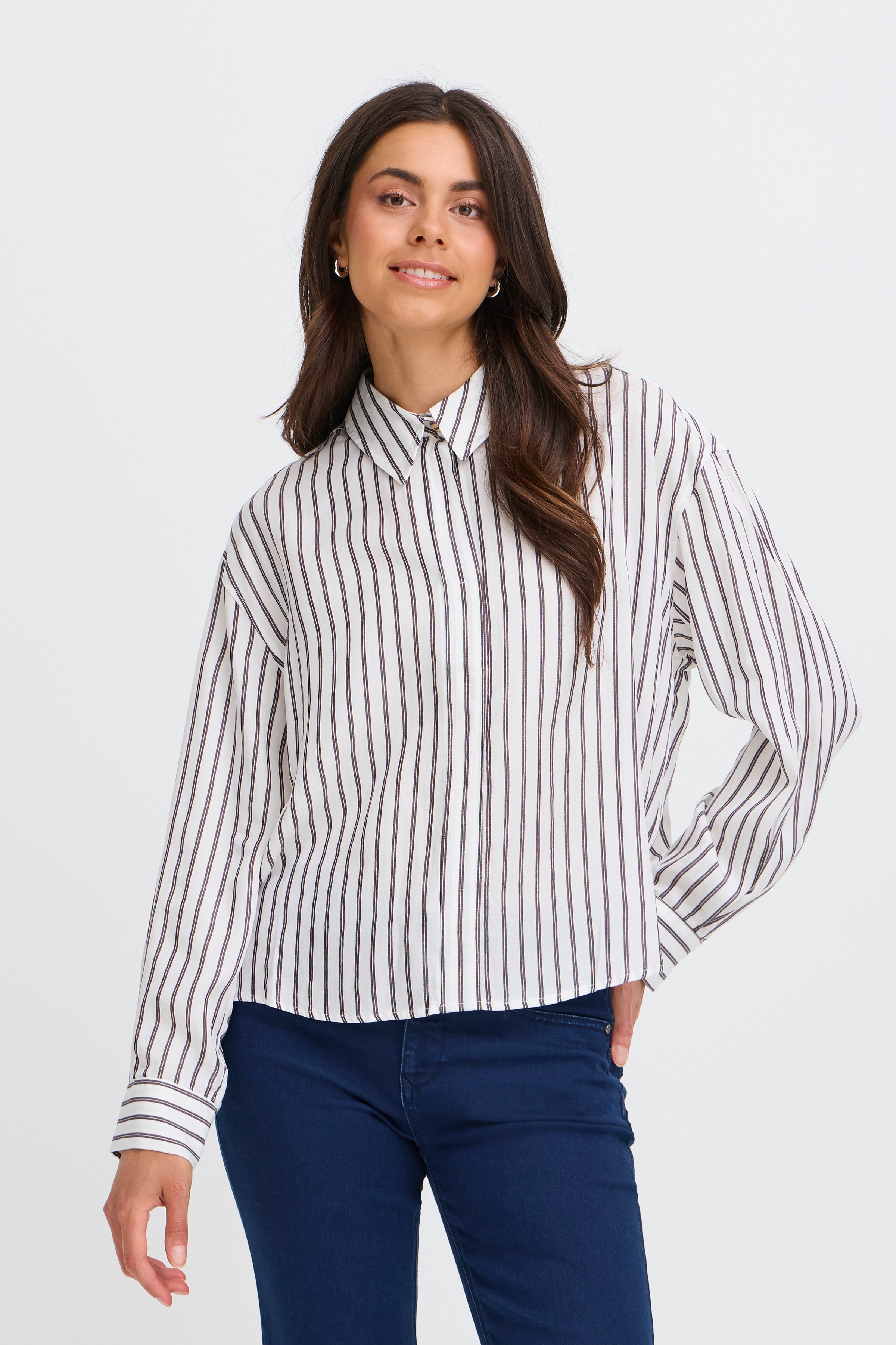 FRVIOLET Skjorte LOOKBOOK FRONT 20617097-900004931