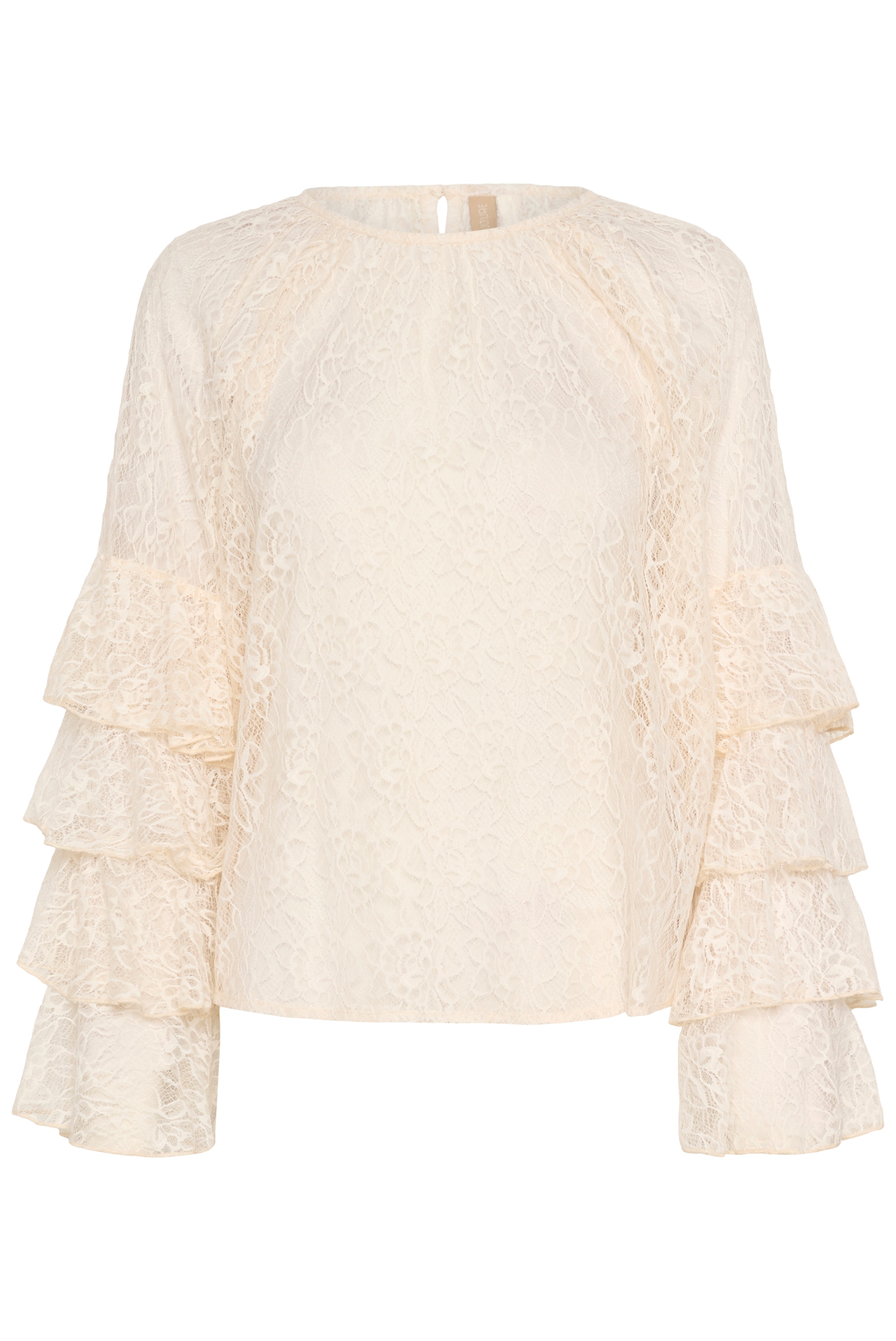 CUclemency Bluse med flæseærmer PACK FRONT 50112497-120304